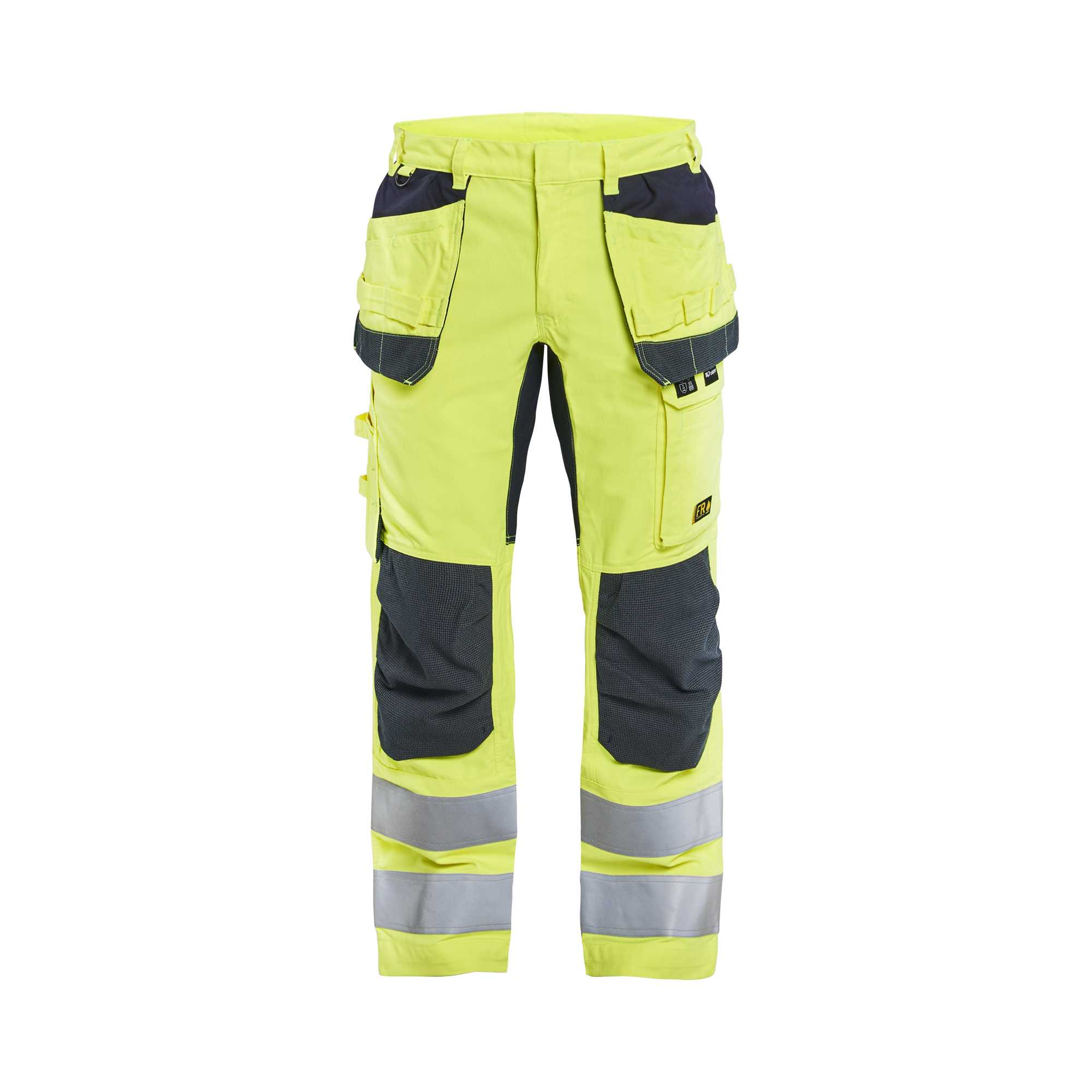 BLAKLADER 15871512 | Multinorm inherent trousers with stretch Hi Vis Reflective Work Trousers Men - Ripstop Fabric