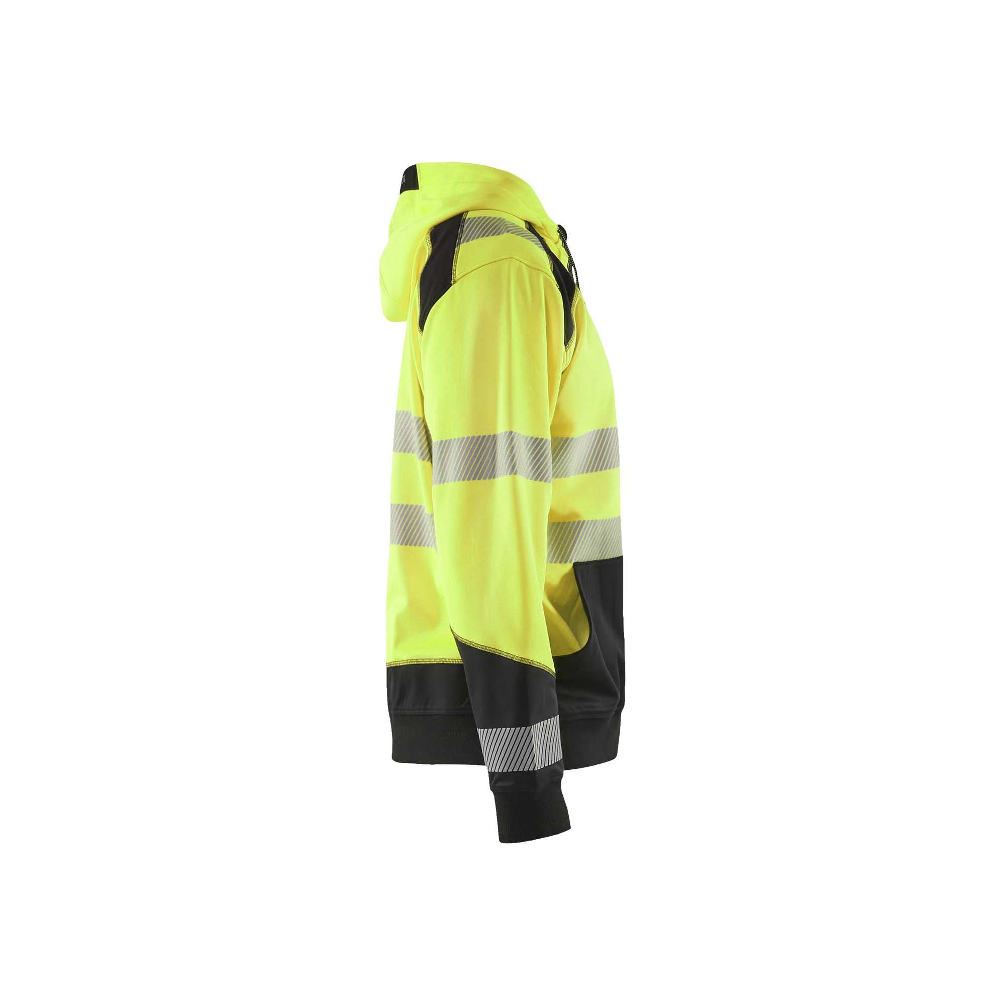 BLAKLADER 35462528 Hi Vis Hoodie Hi Vis Reflective Hoodie Work Sweatshirt MEN - Breathable