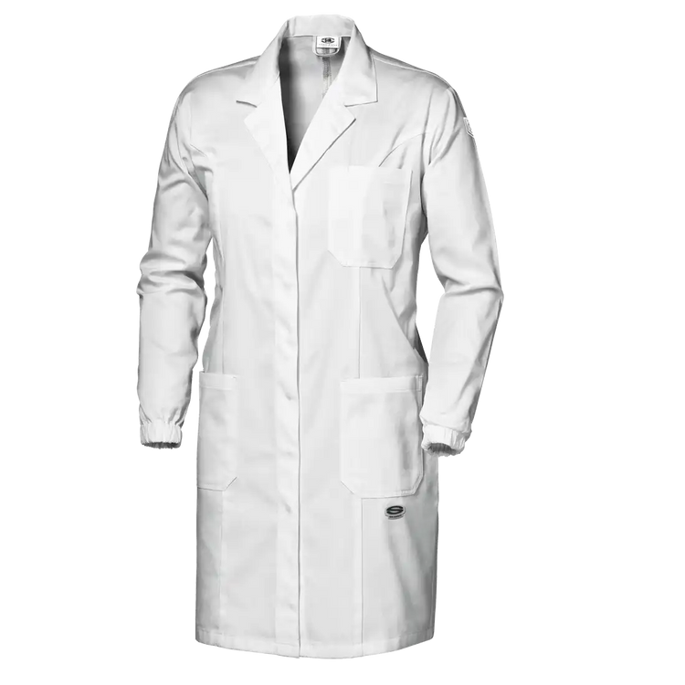 SIR SAFETY SYMBOL Work Coat Women - Metal Button Closure