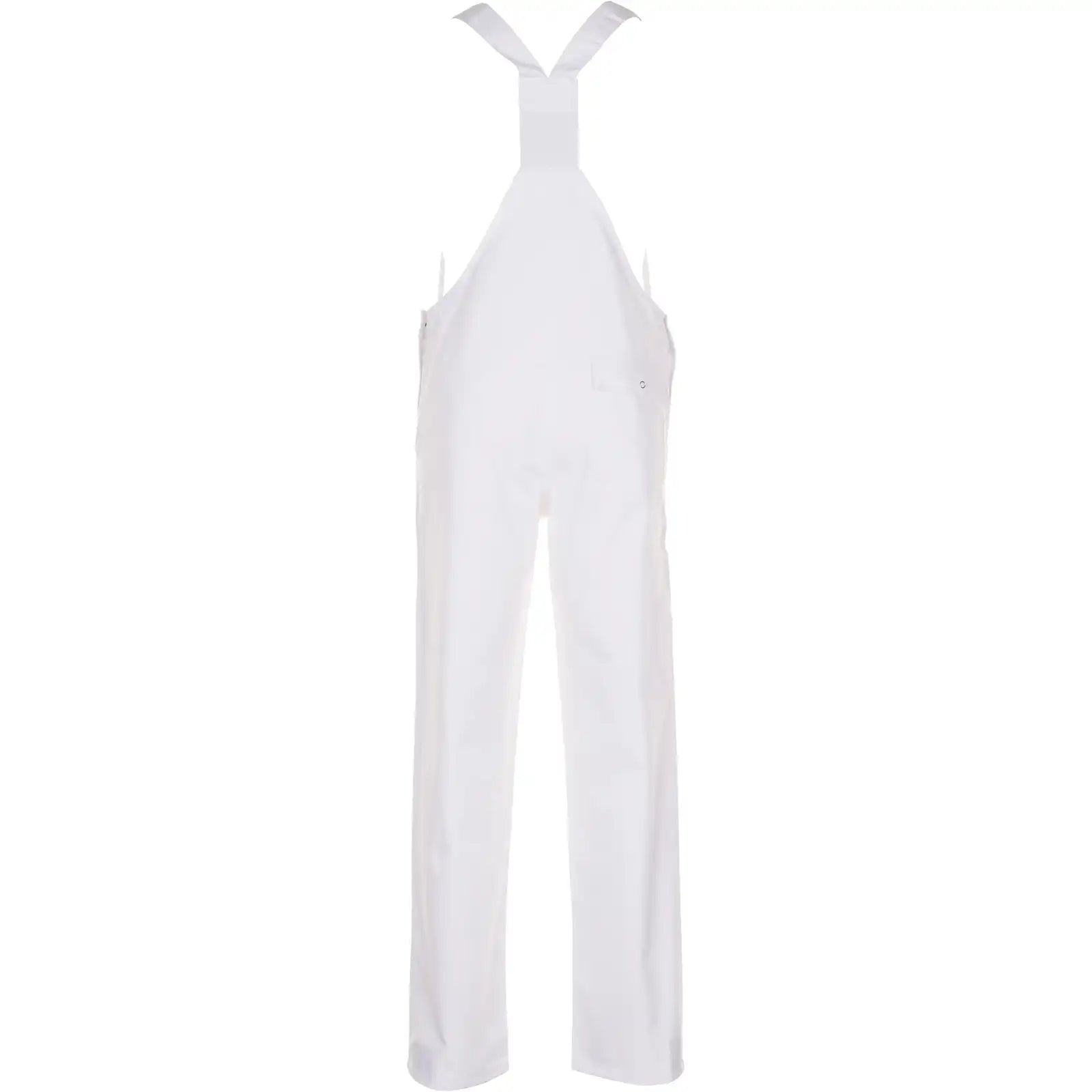 Planam MG 260 Latzhose weiß 102 reinweiß - Produktbild ohne Model