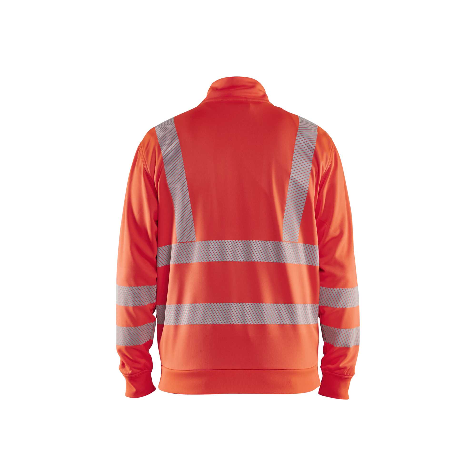 BLAKLADER 35632538 Hi Vis Reflective Full-zip Work Sweatshirt MEN - Breathable