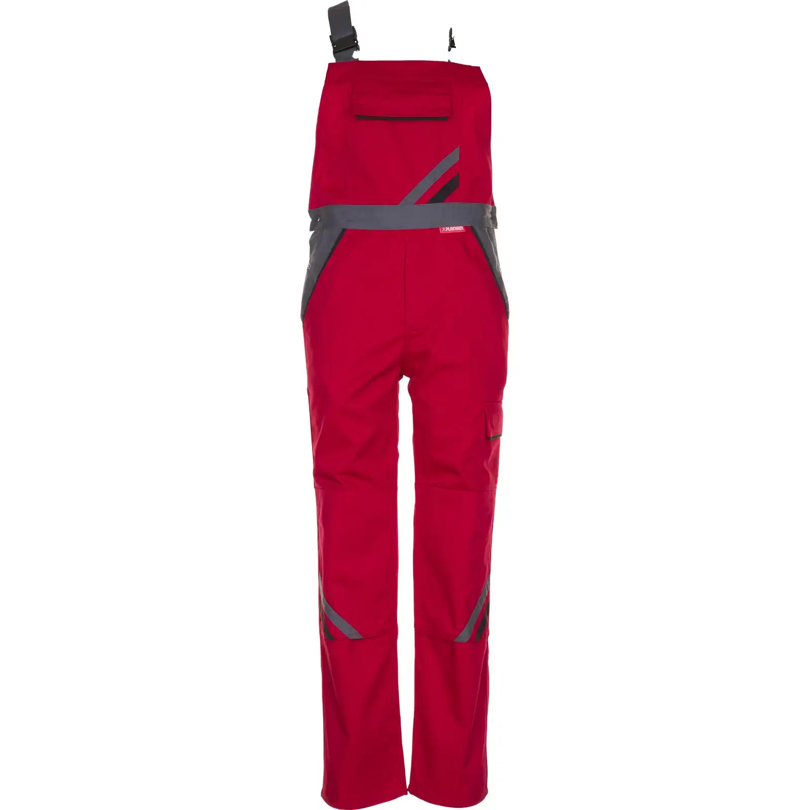 Planam Highline Arbeitsweste rot/schiefer/schwarz XS rot/schiefer/schwarz - Produktbild ohne Model
