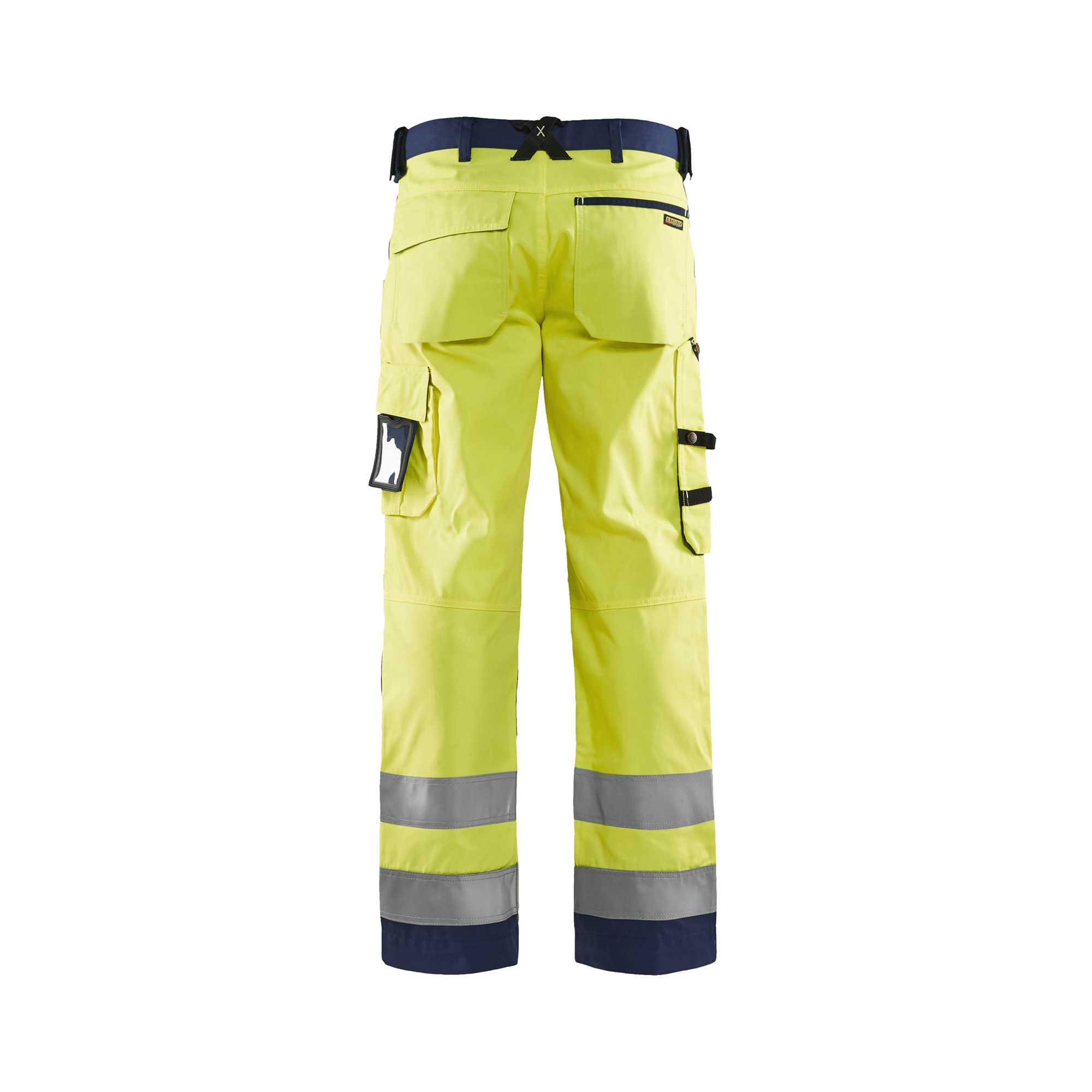 BLAKLADER 15661811 | Hi Vis trousers Hi Vis Reflective Work Trousers Men - Class 2 Certified