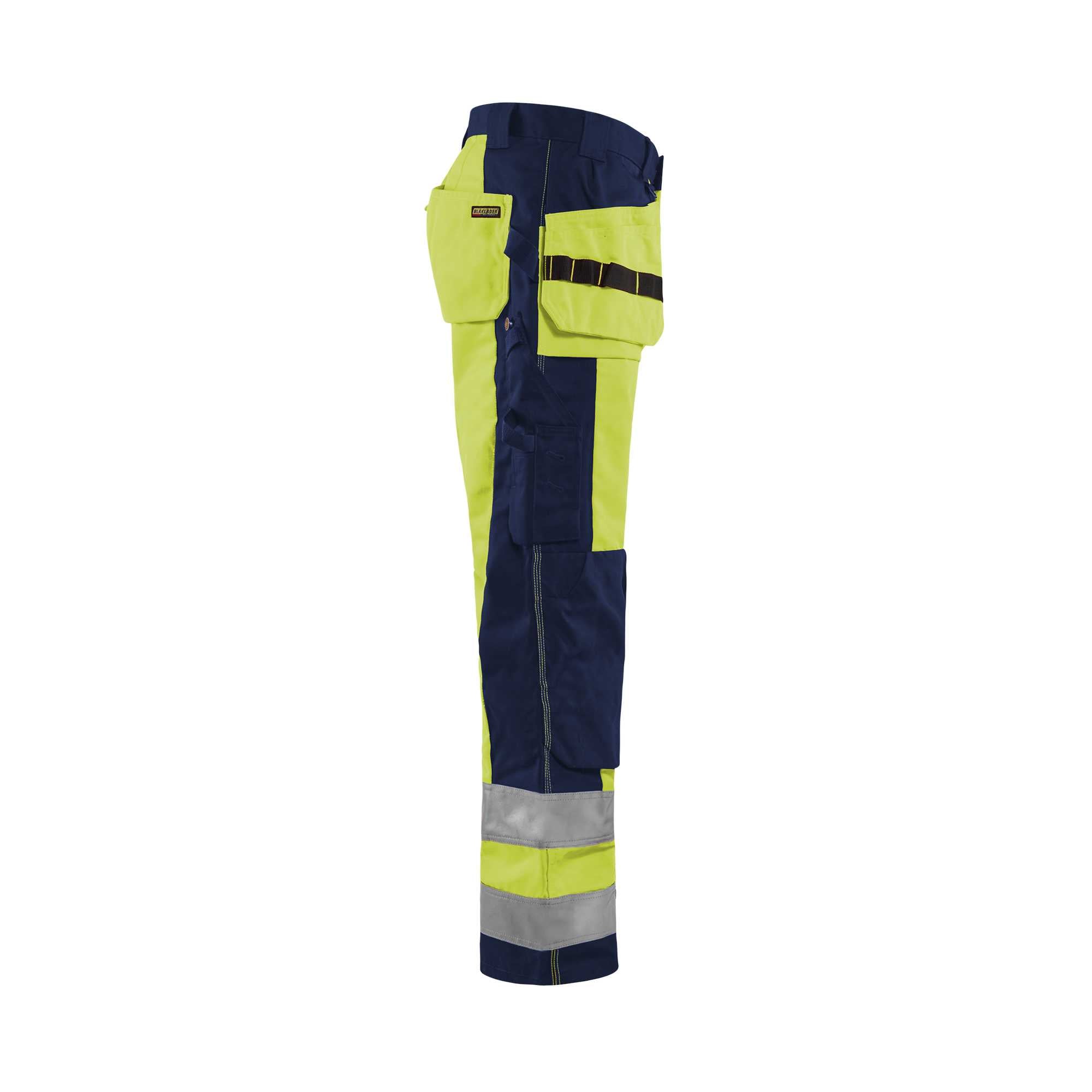 BLAKLADER 15331860 | Hi Vis trousers Hi Vis Reflective Work Trousers Men - Twill Fabric