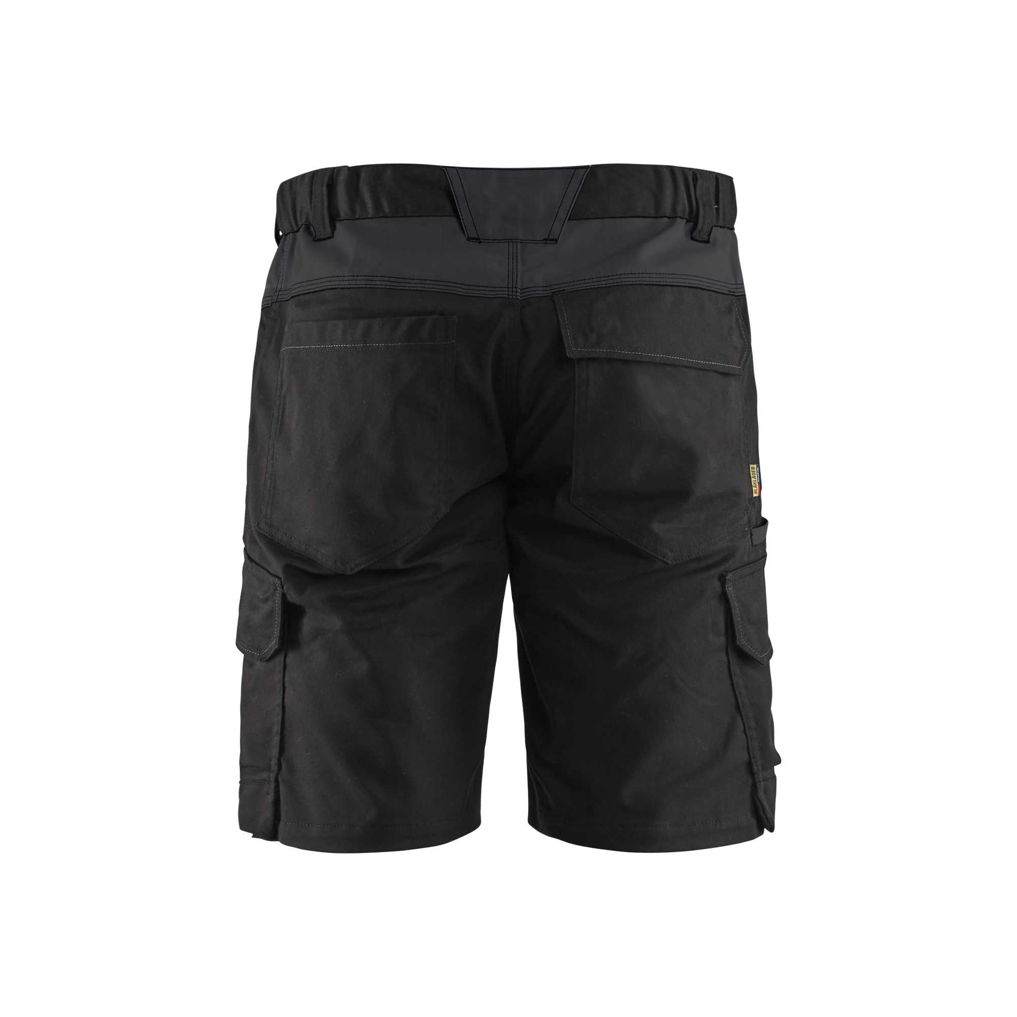 BLAKLADER 14461832 Industry shorts stretch Hi Vis Reflective Work Shorts Men - twill fabric