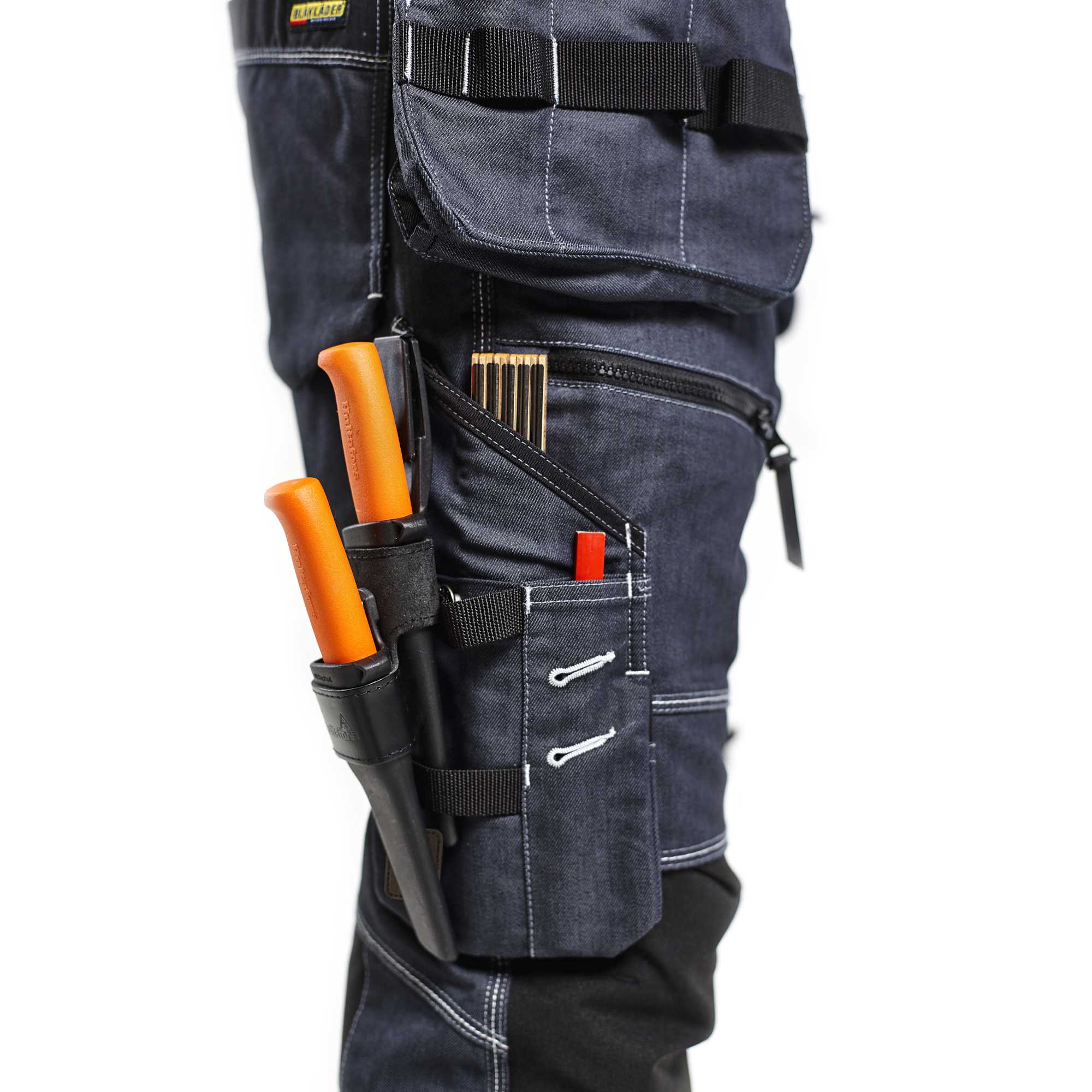 BLAKLADER 19901141 Craftsman trousers stretch X1900 Work Trousers Men - CORDURA Denim