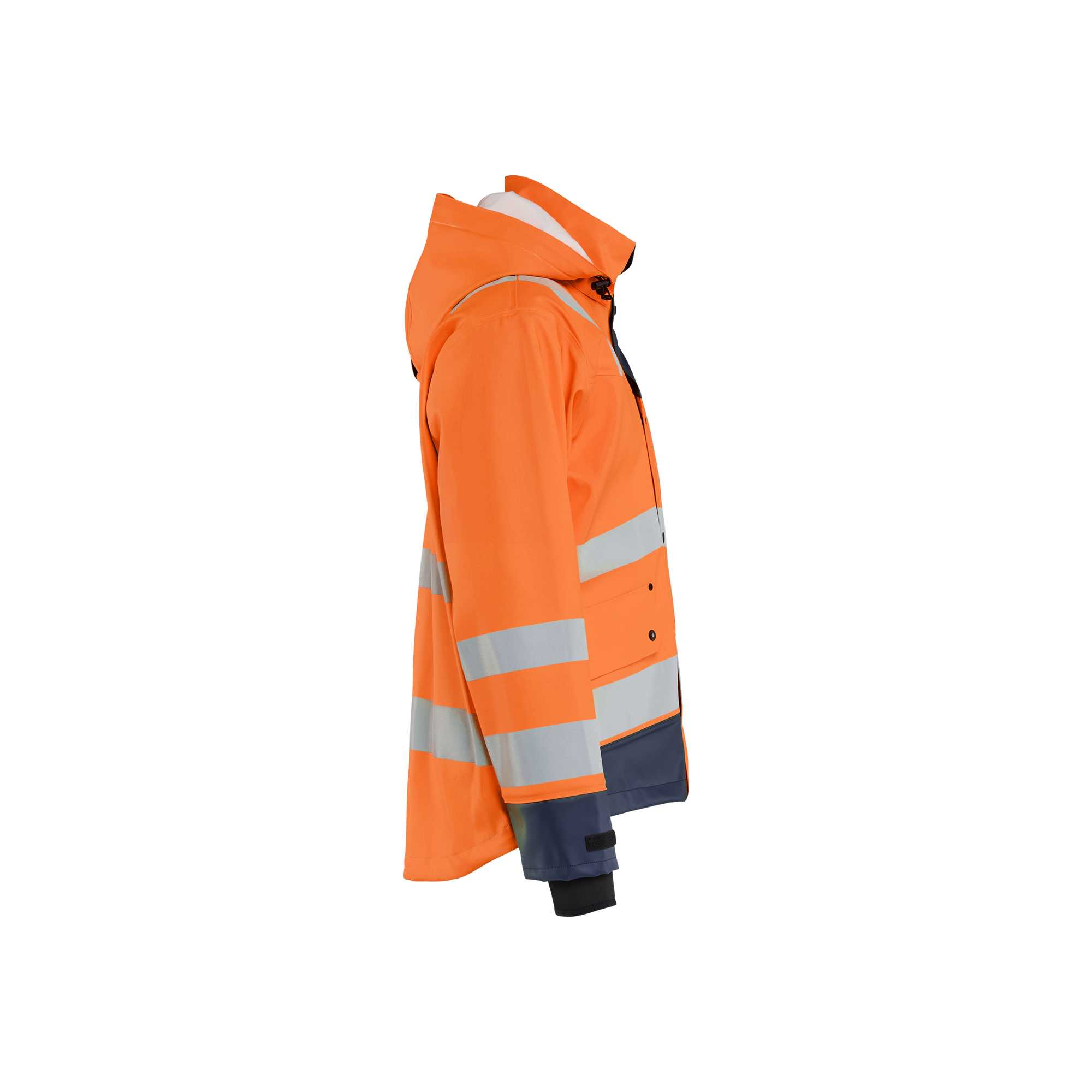 BLAKLADER 43272005 Rain jacket Hi Vis Level 3 Hi Vis Reflective Rain Jacket MEN - Waterproof