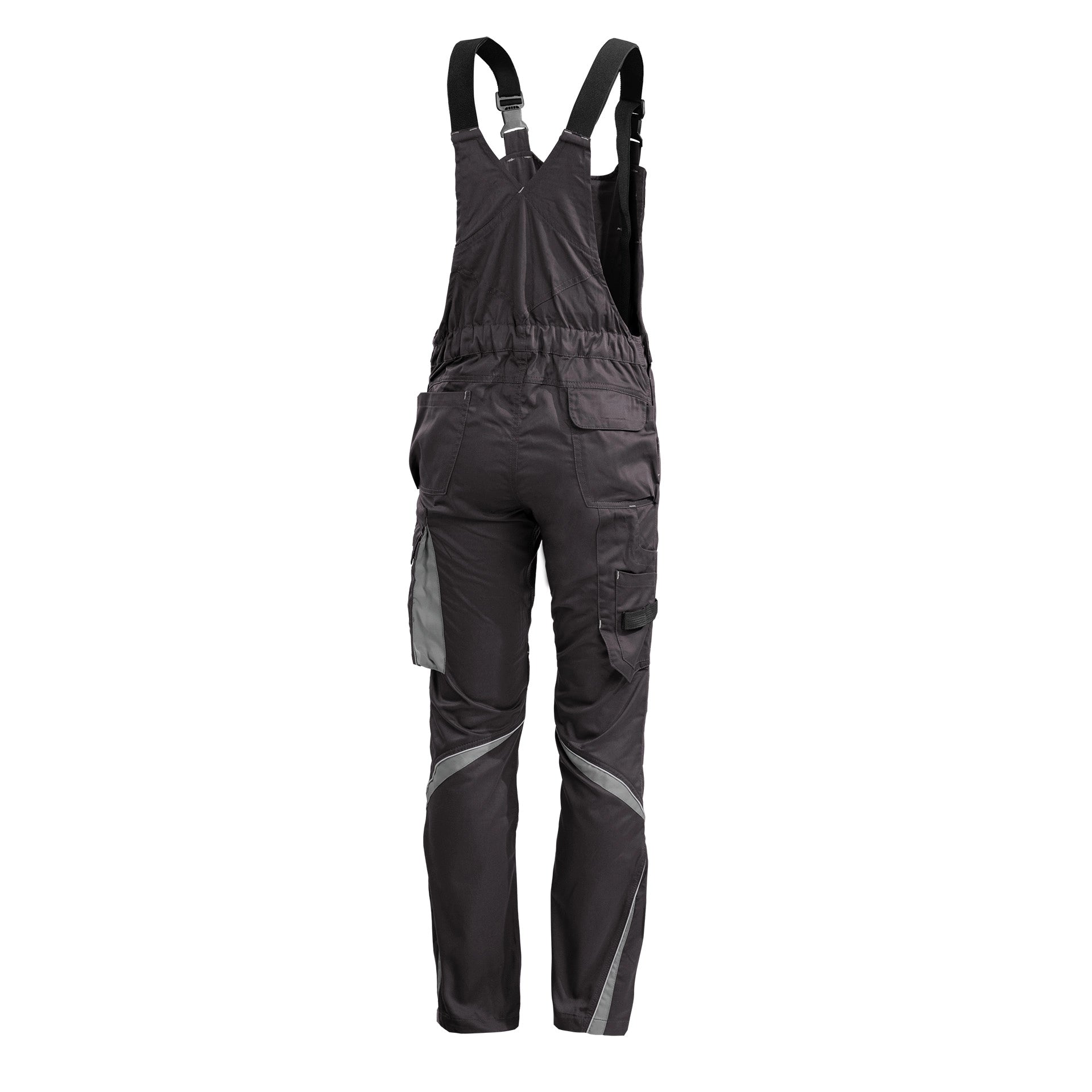 TMG Kult Worker Work dungarees grey - KW-420050_Latzhose-anthrazit_hinten_1920x1920