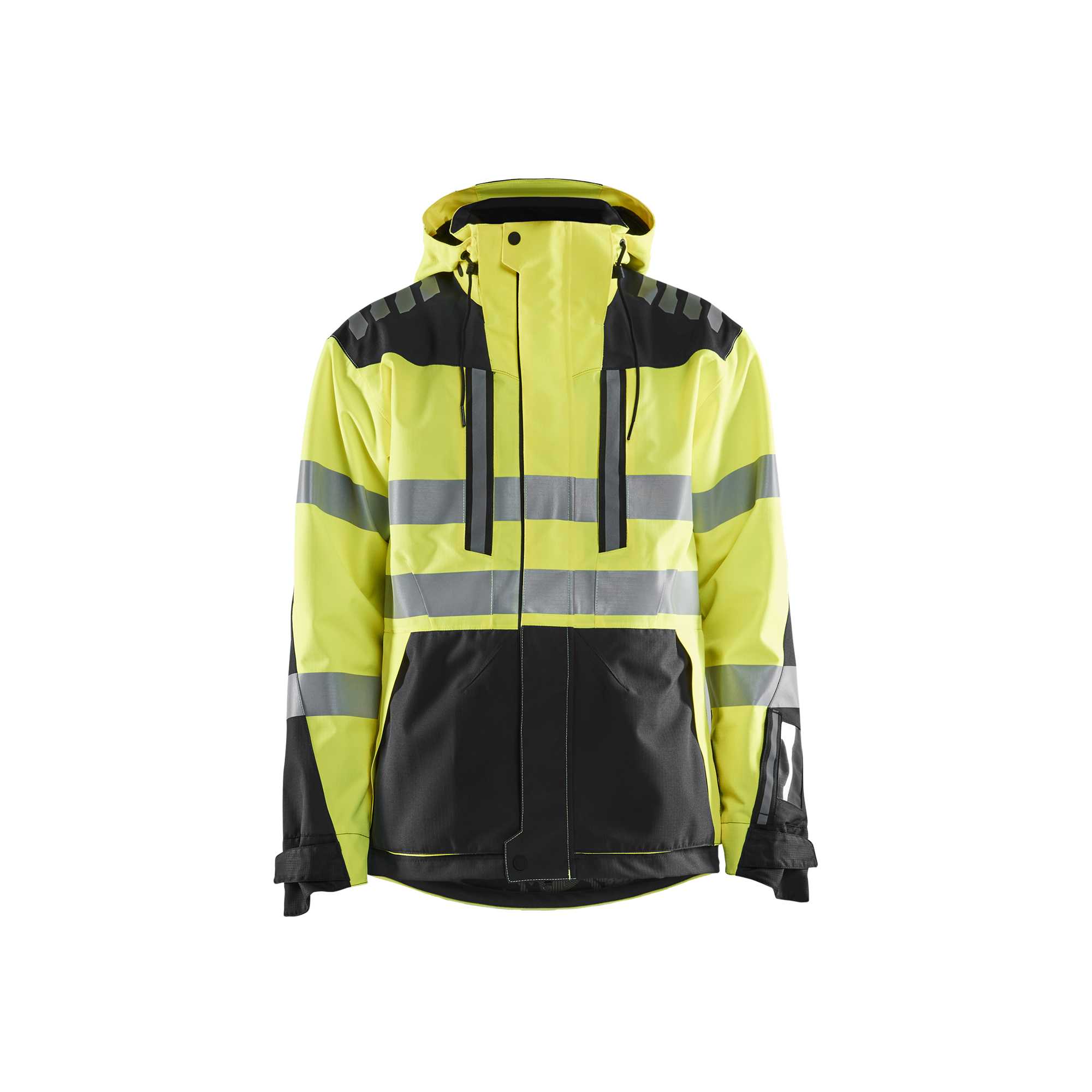 BLAKLADER 44961918 Hi Vis Shell jacket Hi Vis Reflective Shell Work Jacket MEN - Waterproof