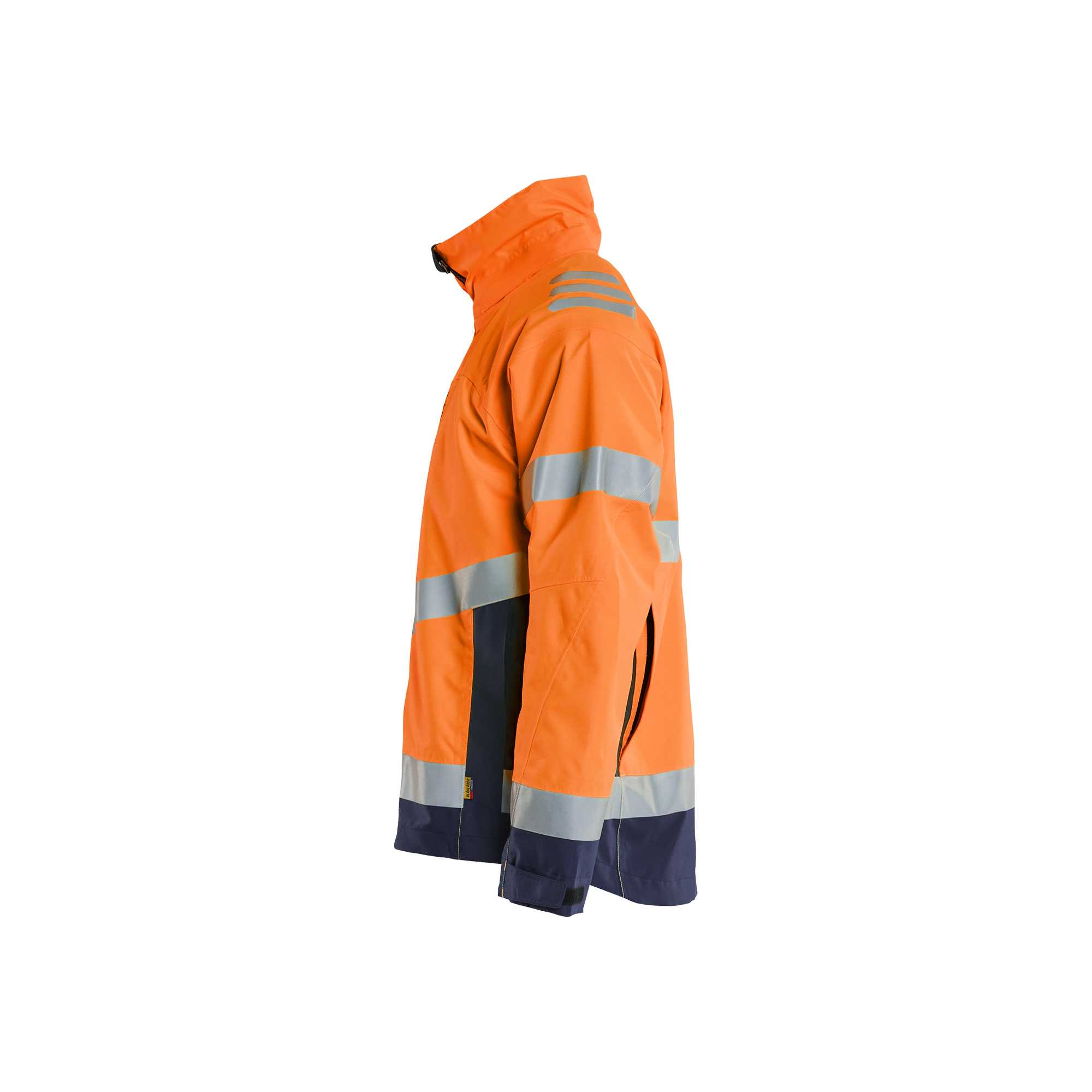 BLAKLADER 47601977 Hi vis Shell Jacket Hi Vis Reflective Shell Work Jacket MEN - Waterproof