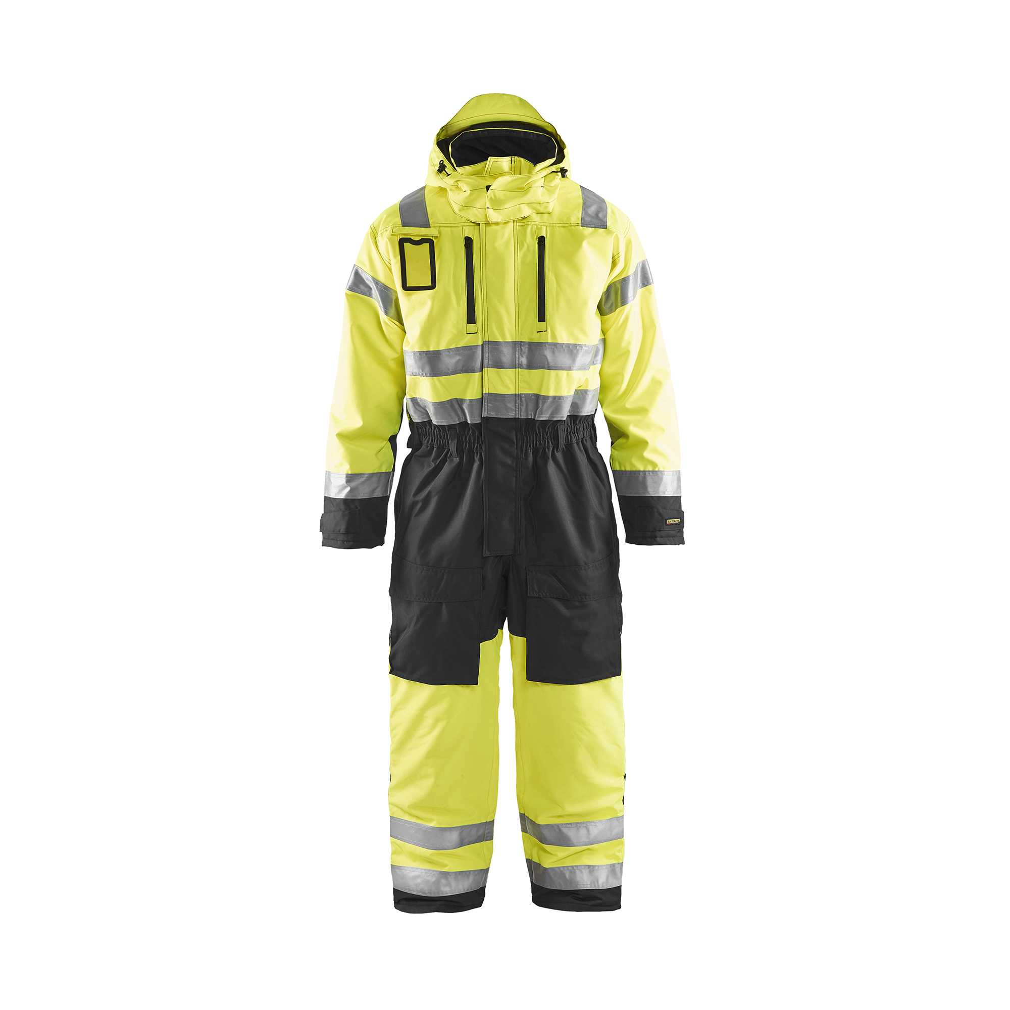 BLAKLADER 67631977 Hi Vis Winter Overall Hi Vis Reflective Work Overall Men - Waterproof