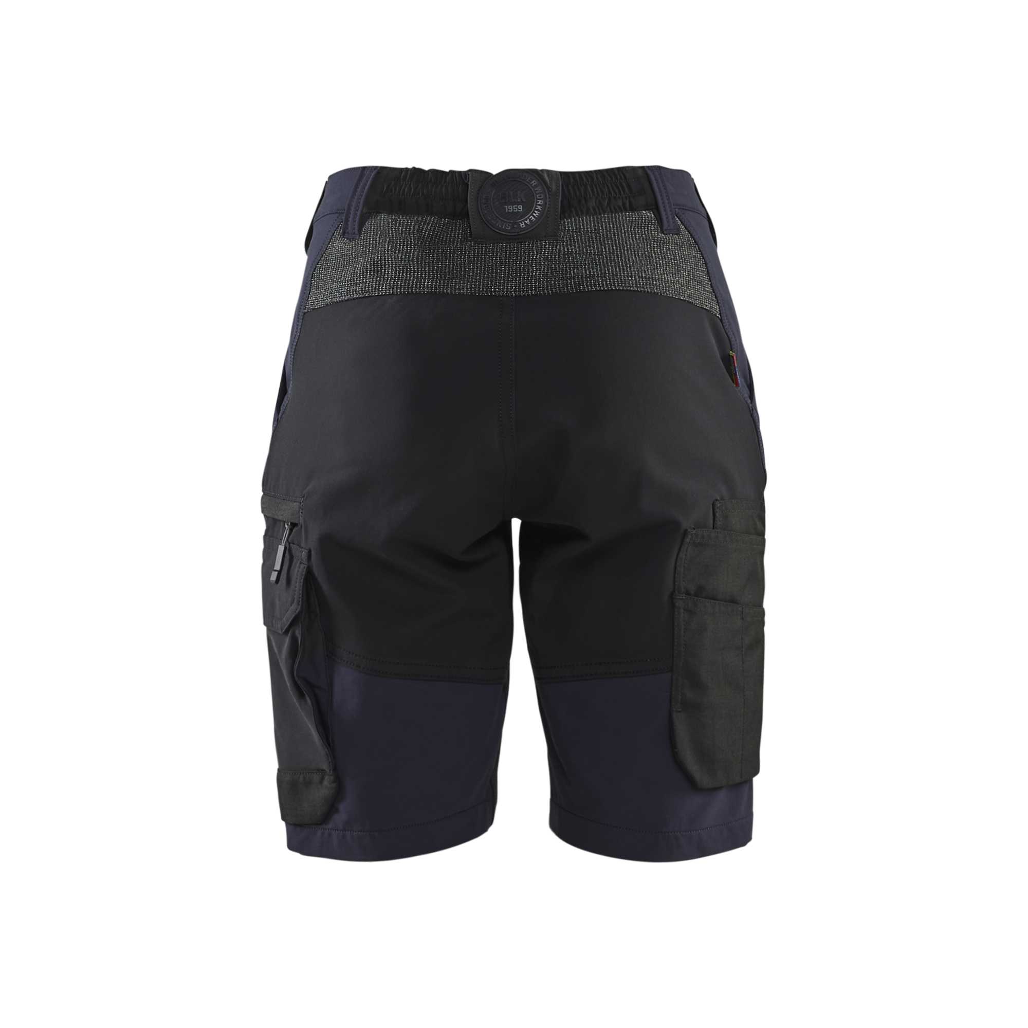 BLAKLADER 71231645 Women's service shorts with 4 way stretch Work Shorts Women - double weave