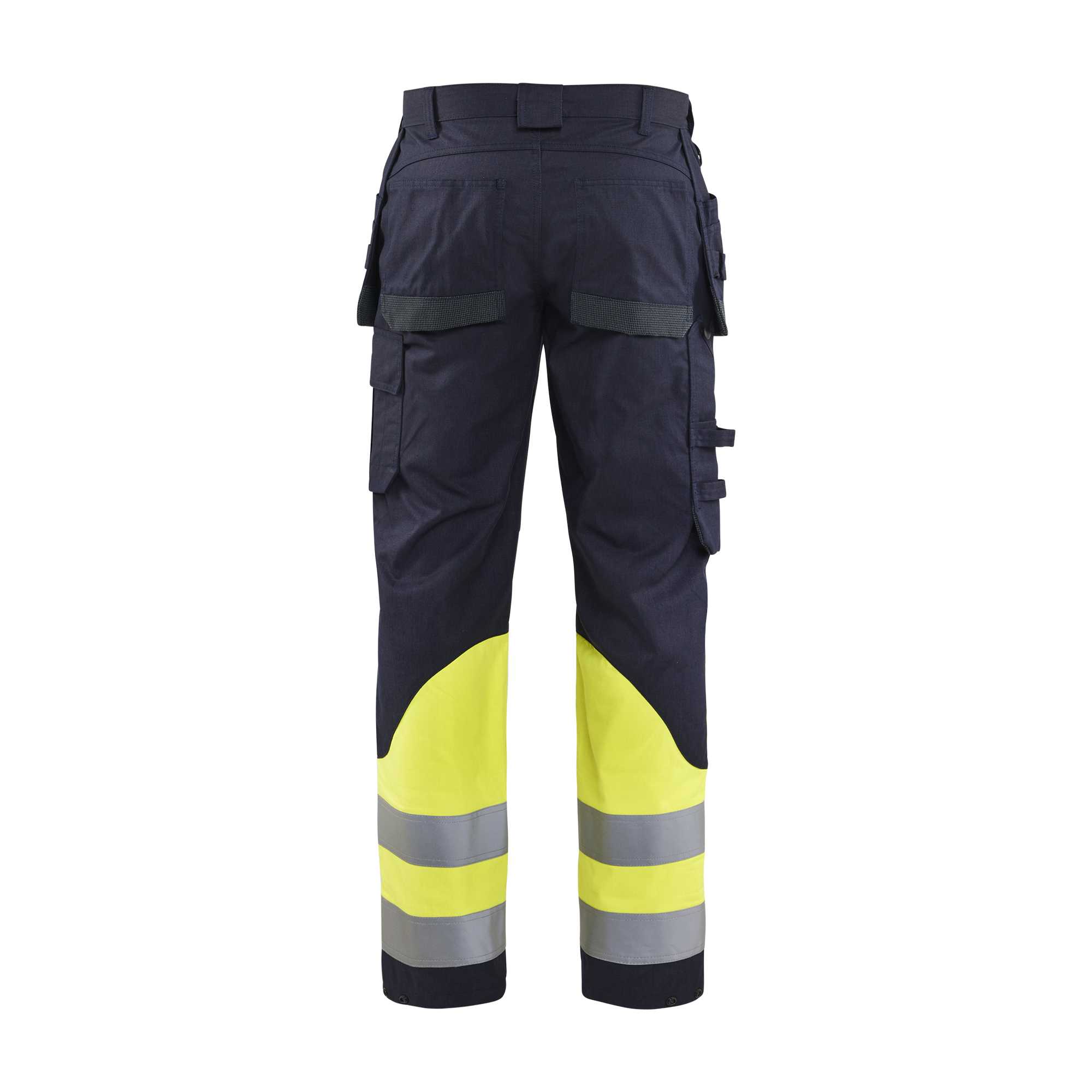BLAKLADER 14891512 | Multinorm Inherent trousers Hi Vis Reflective Work Trousers Men - ripstop fabric