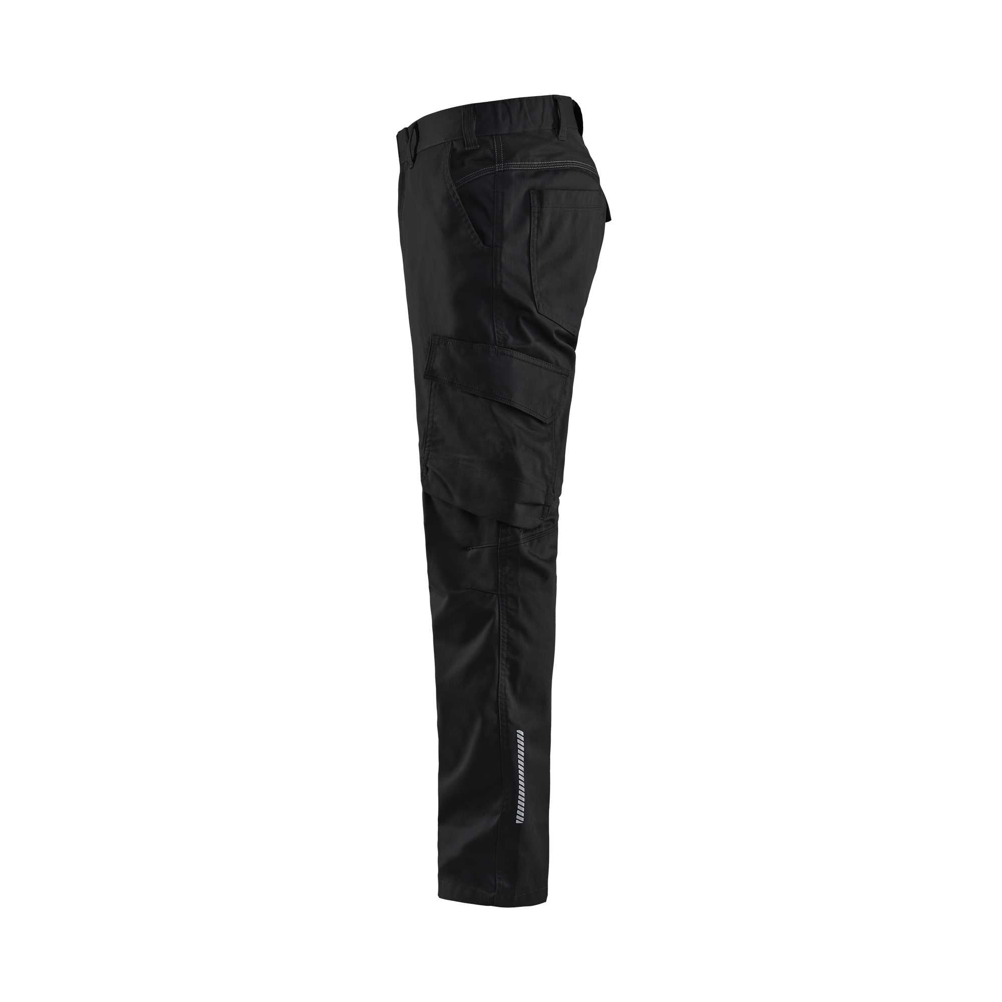 BLAKLADER 14441832 | Industry trousers stretch Hi Vis Reflective Work Trousers Men - twill fabric