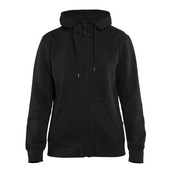 BLAKLADER 33951048 WOMEN'S HOODIE WITH FULL ZIPPER Hoodie Work Sweatshirt WOMEN - Brushed Inside
