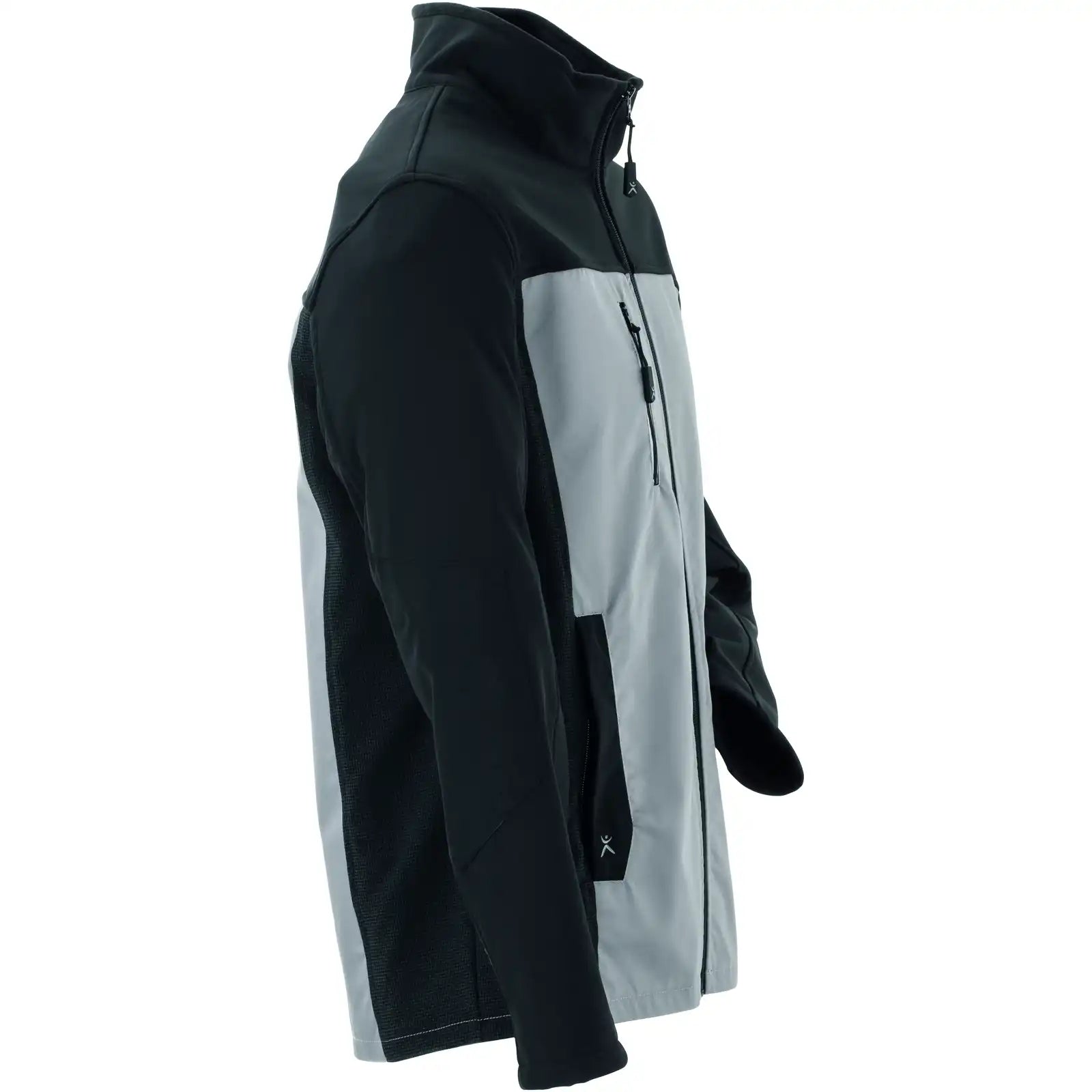 Planam Norit Herren Hybridjacke zink/schwarz 102 zink/schwarz - Produktbild ohne Model