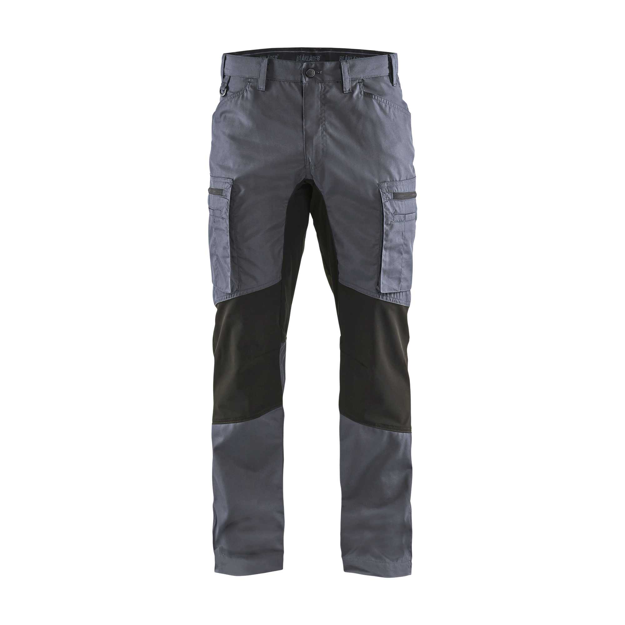 BLAKLADER 14591845 Service Trousers with Stretch Work Trousers Men - stretch panels