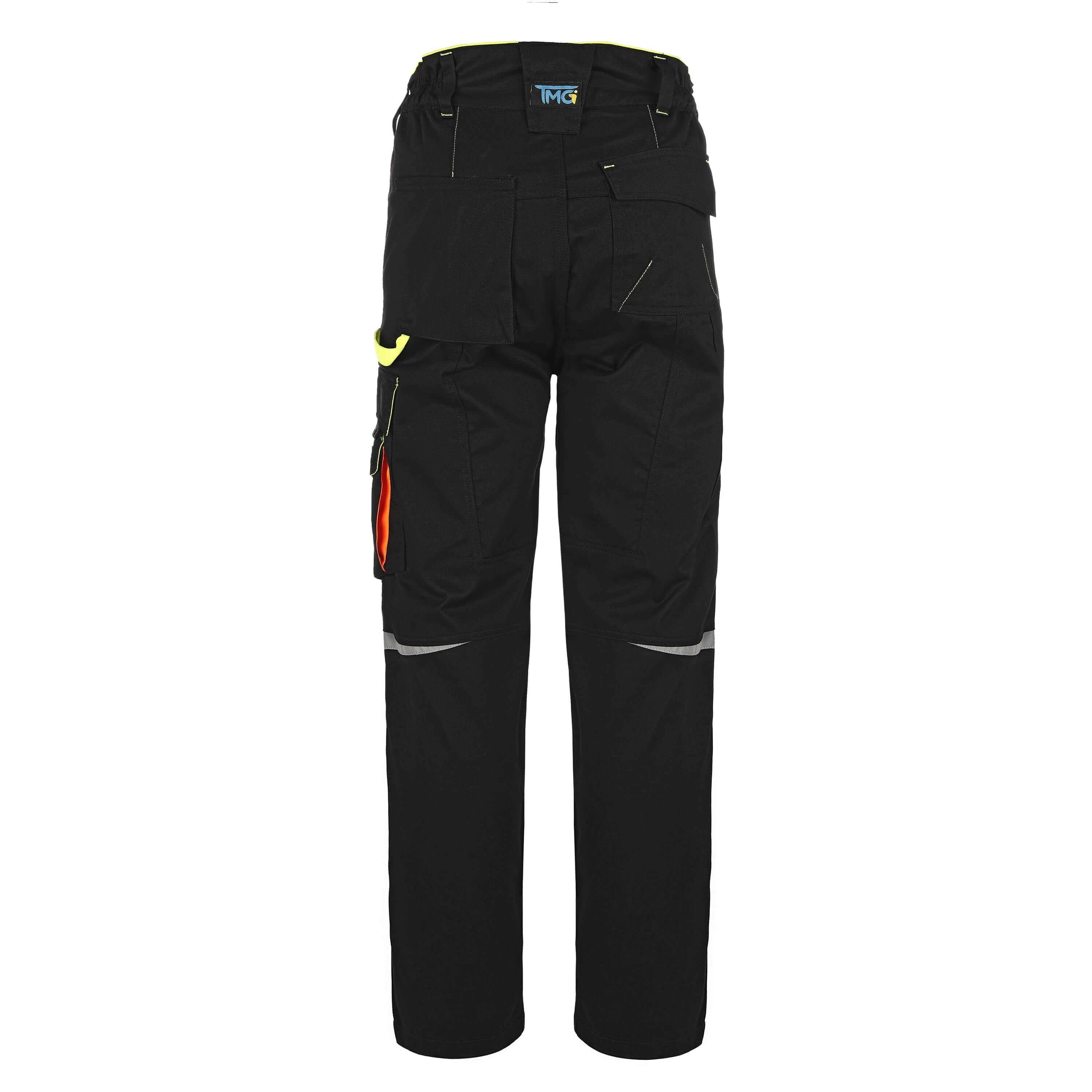 TMG Profile Work trousers black - Profile_Lang_02a