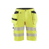 BLAKLADER 15861811 | Hi Vis shorts with stretch Hi Vis Reflective Work Shorts Men - Class 2 Certified