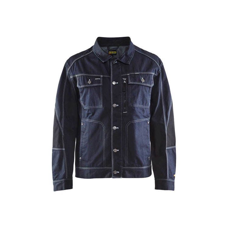 BLAKLADER 40591140 Craftsman Denim Jacket Work Jacket MEN - Cordura Reinforced