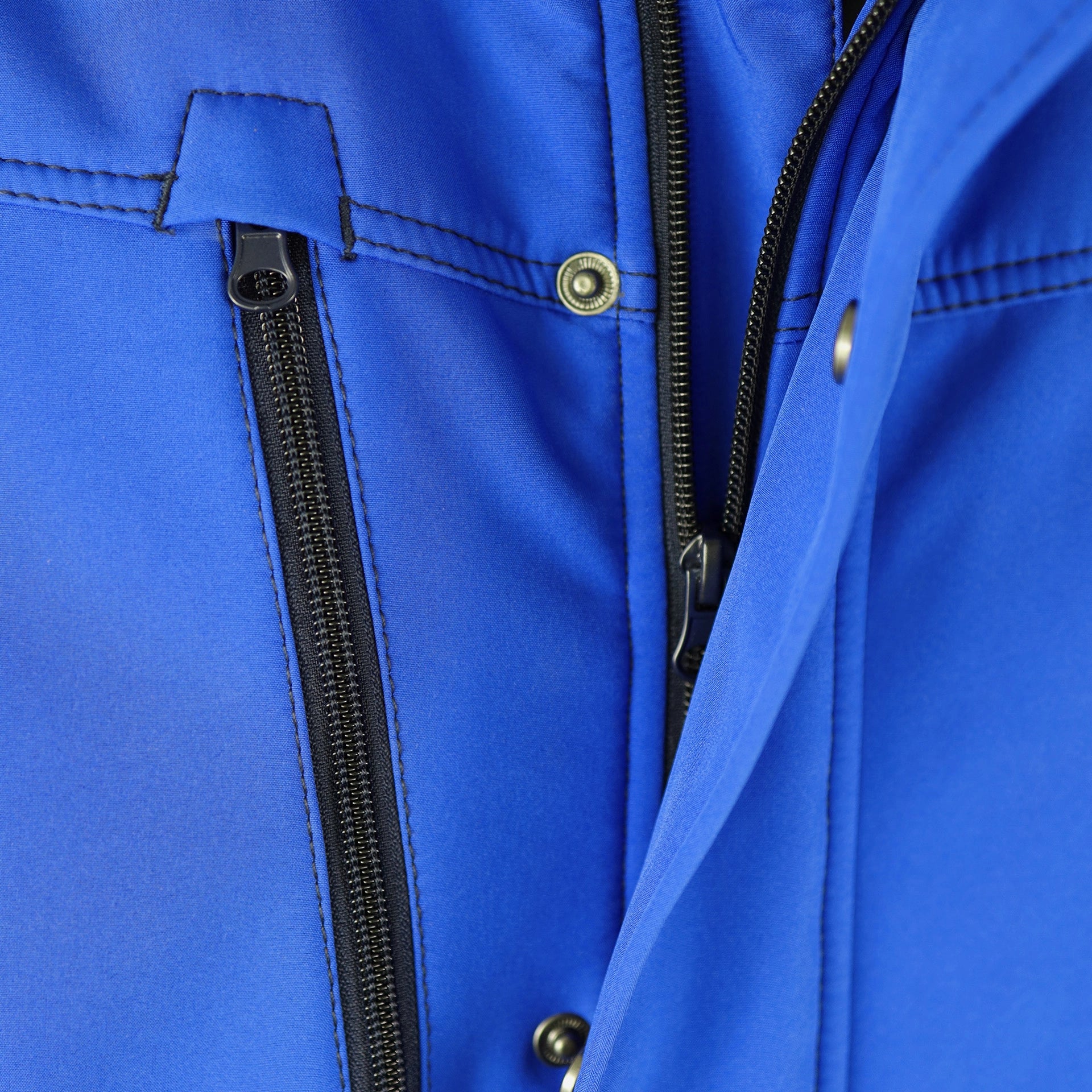 TMG Kult Worker Softshell winter jacket blue - KW-230020_Winterjacke_royalblau_Reisverschluss_vorne_1920x1920