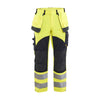 BLAKLADER 15891512 Multinorm Inherent trousers Hi Vis Reflective Work Trousers Men - ripstop fabric