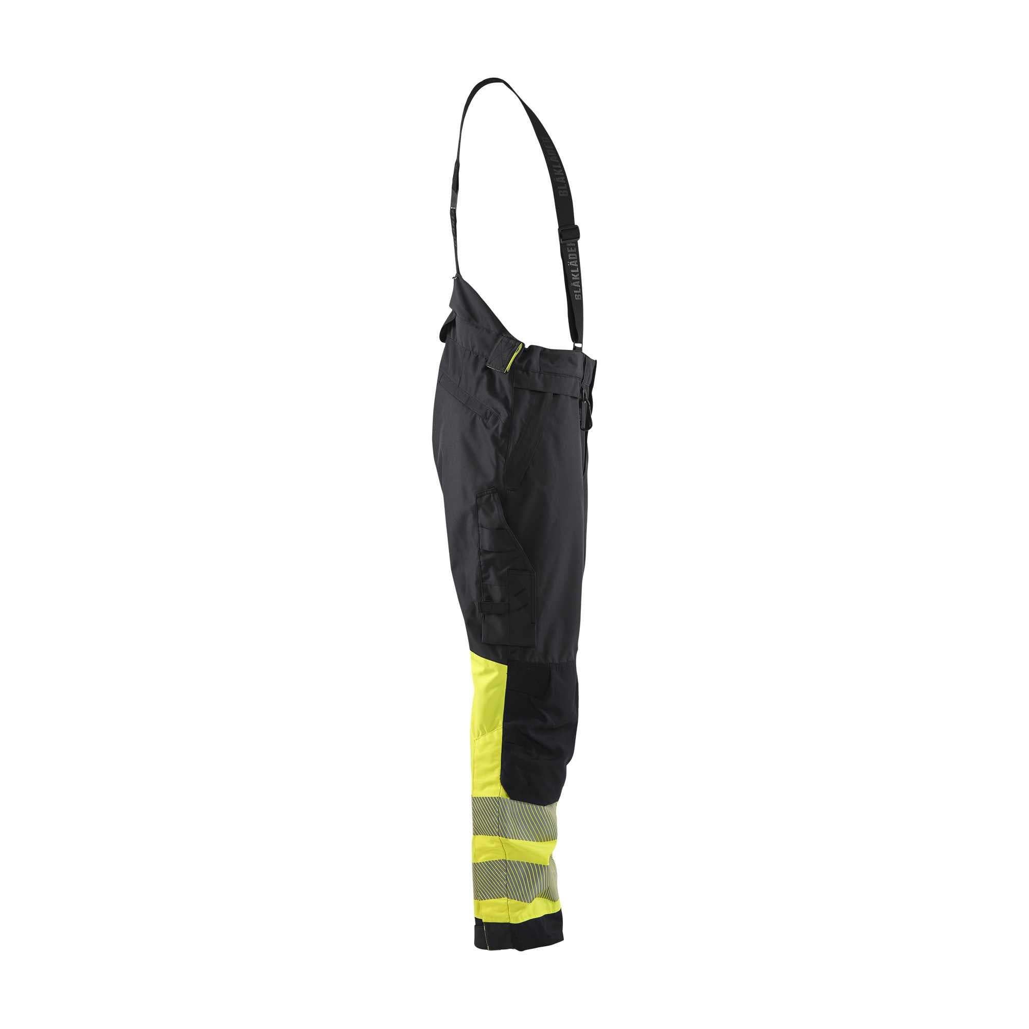 BLAKLADER 18771977 | Hi Vis Shell Trousers Hi Vis Reflective Work Trousers Men - Waterproof