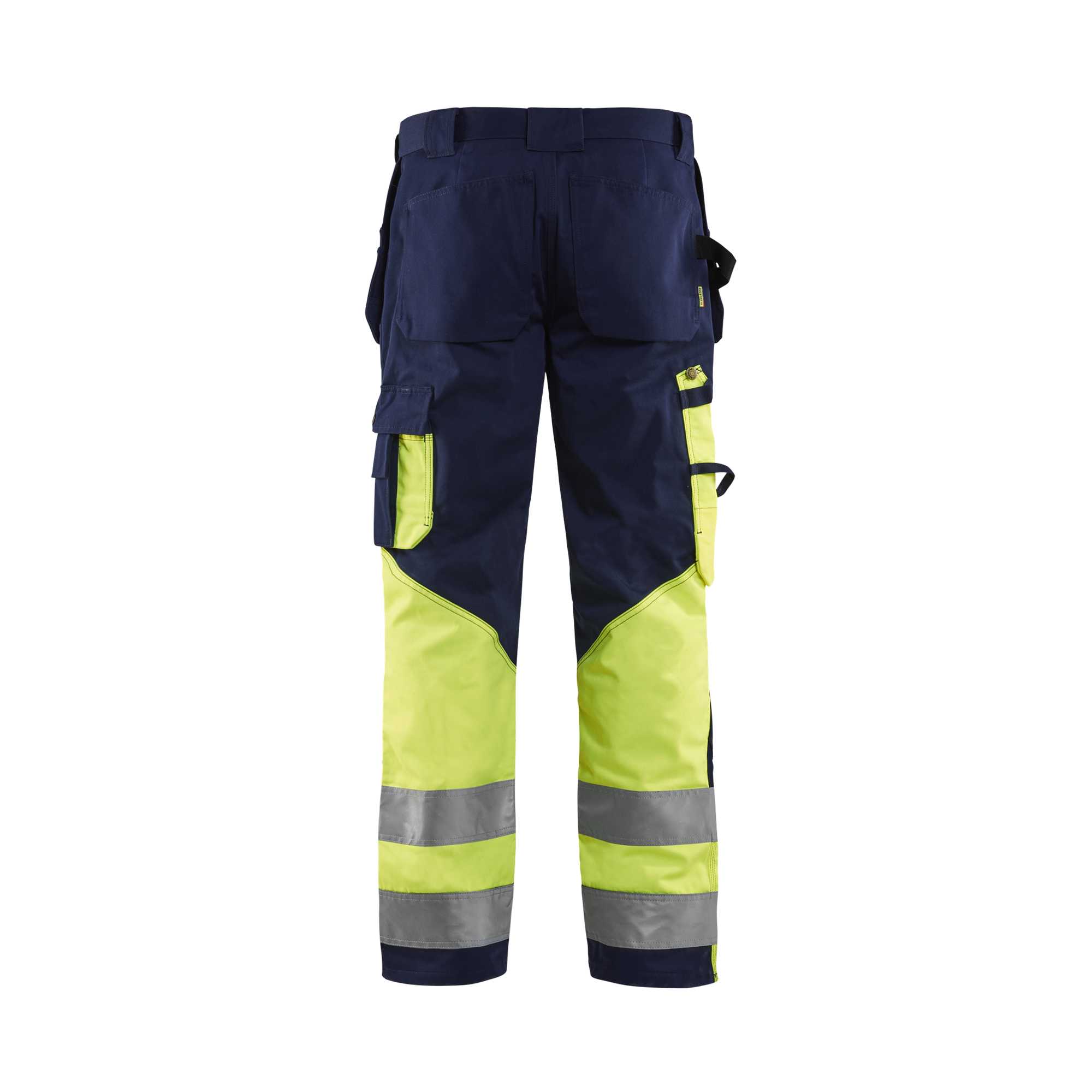 BLAKLADER 15291370 | Hi Vis Trousers Hi Vis Reflective Work Trousers Men - 100% cotton