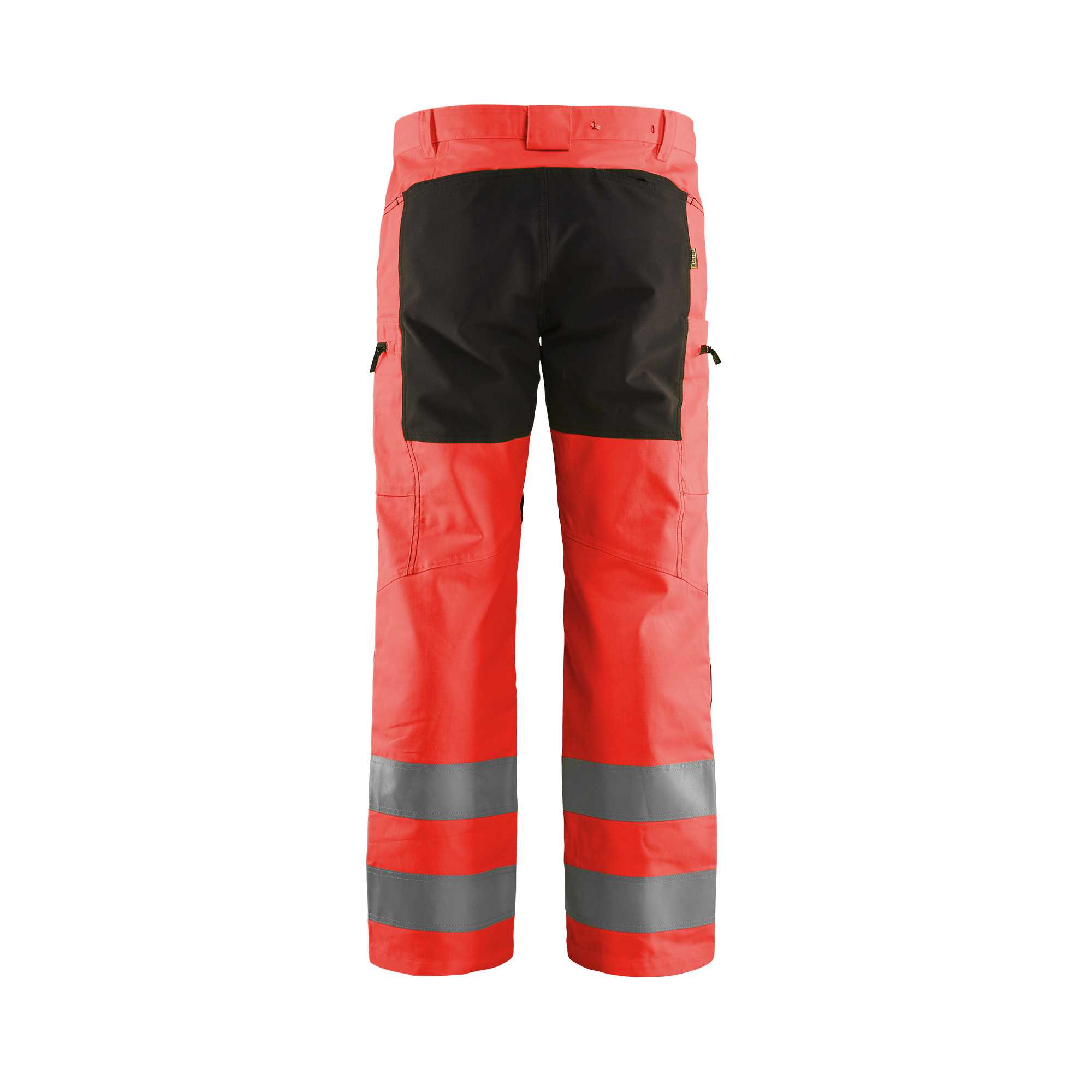BLAKLADER 15851811 | Hi Vis trousers with stretch Hi Vis Reflective Work Trousers Men - Class 2 Certified
