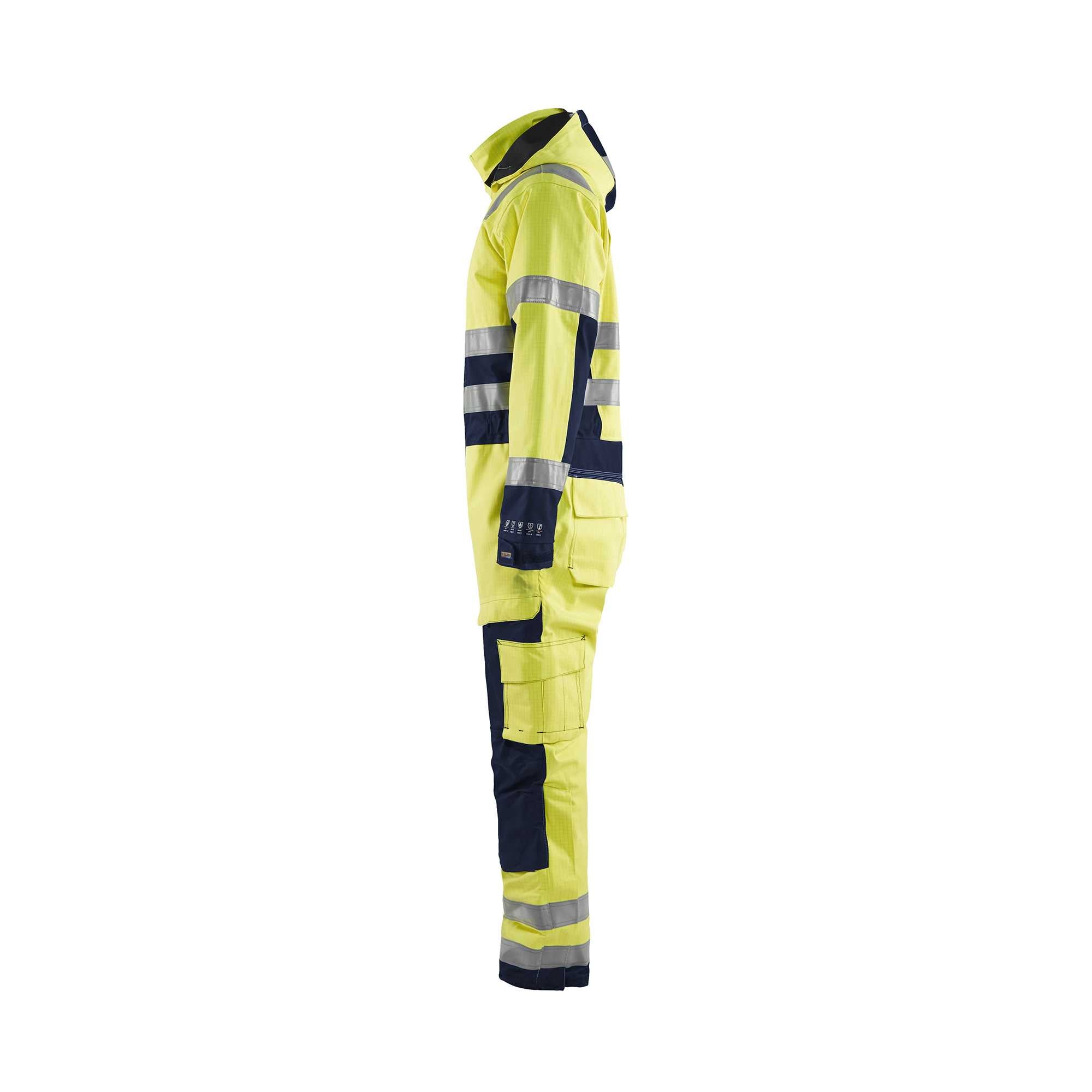 BLAKLADER 63681530 MULTINORM WINTER OVERALL Hi Vis Reflective Work Overall Men - Antistatic