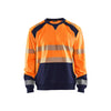 BLAKLADER 35412528 Hi Vis Reflective Sweatshirt MEN - Brushed Inside
