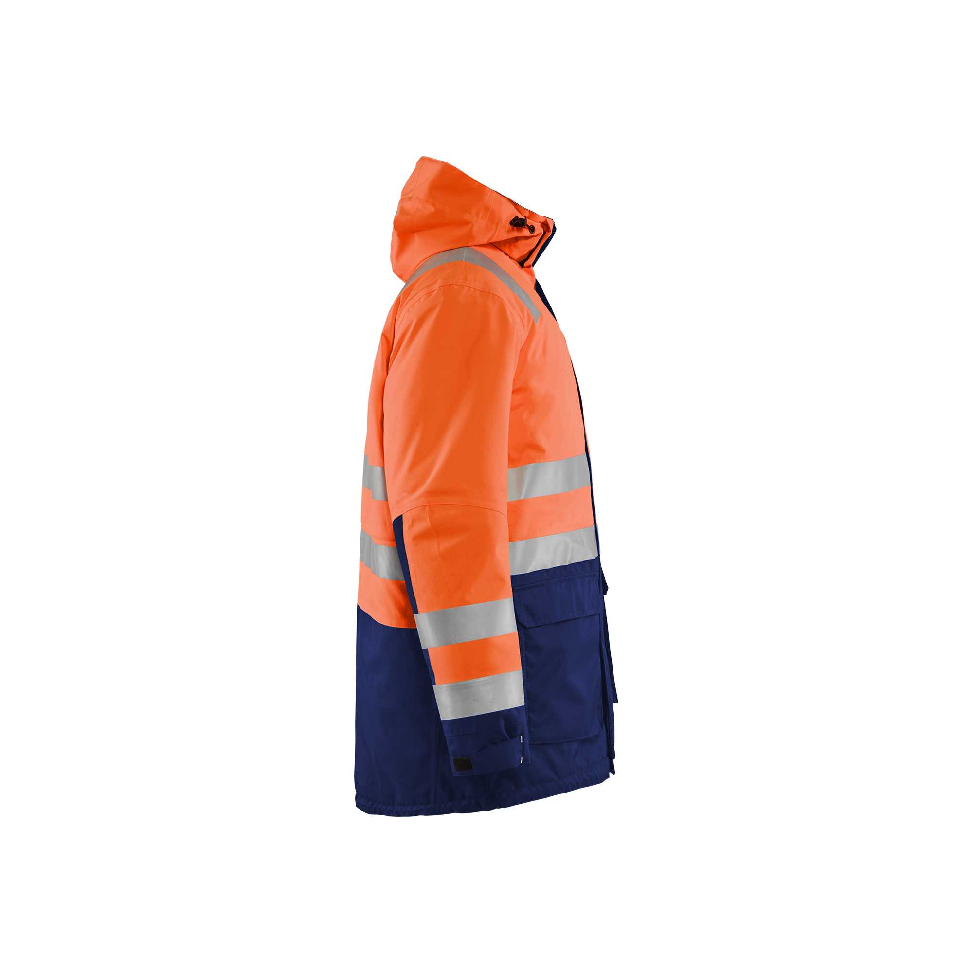 BLAKLADER 44951987 Winter Parka Hi vis Hi Vis Reflective Parka Work Jacket MEN - Waterproof