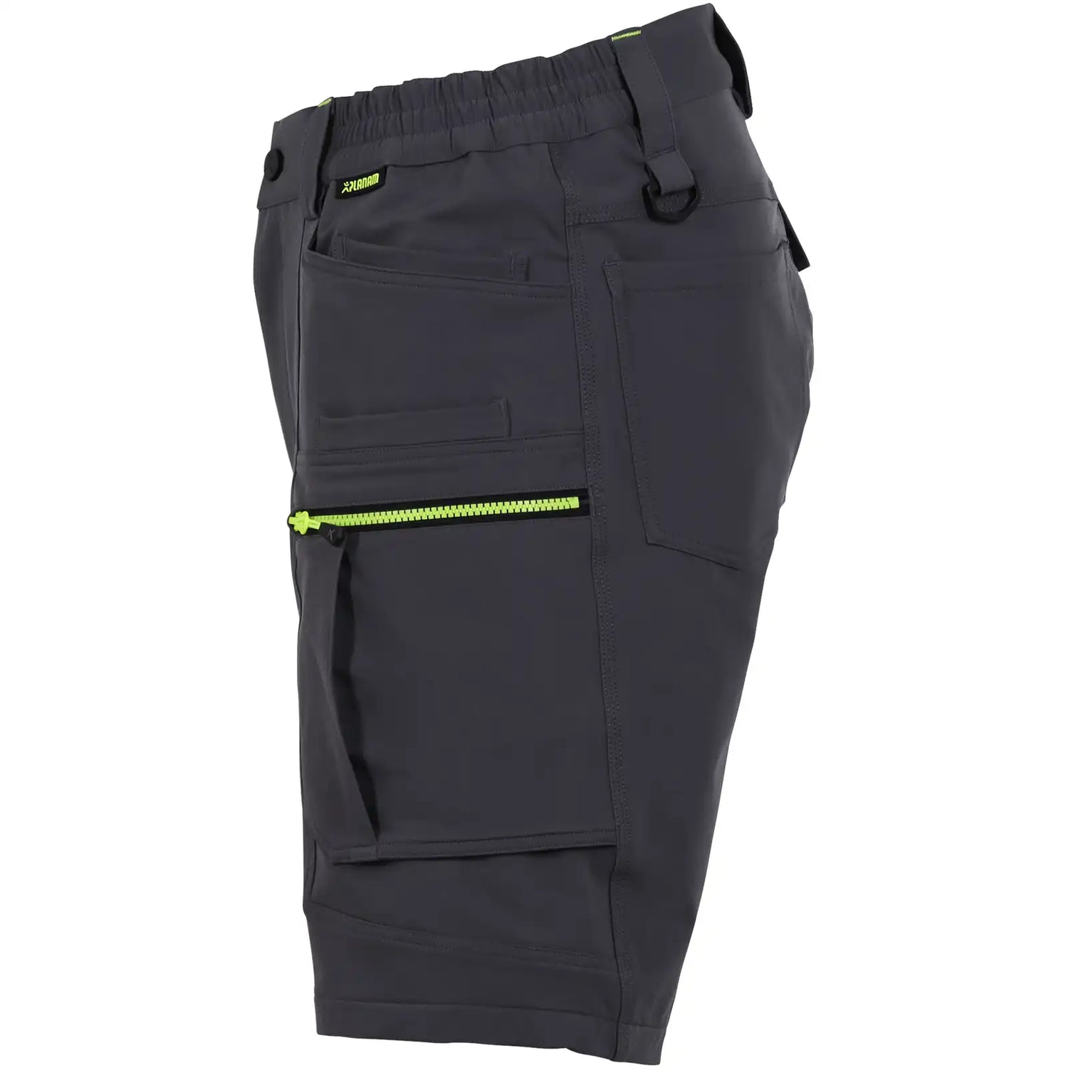 Planam rECOline Shorts schiefer         XS schiefer - Produktbild ohne Model