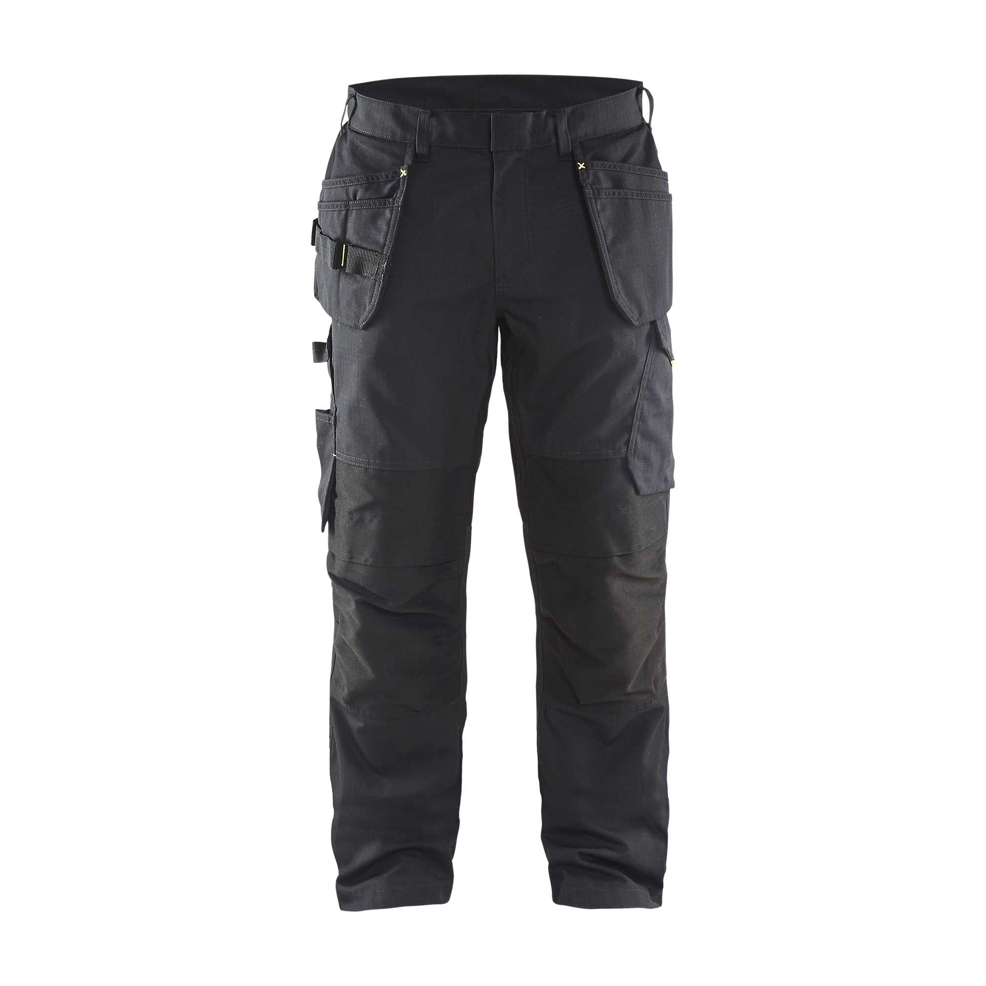 BLAKLADER 14961330 | Service trousers with stretch and tool pockets Work Trousers Men - Ripstop Fabric