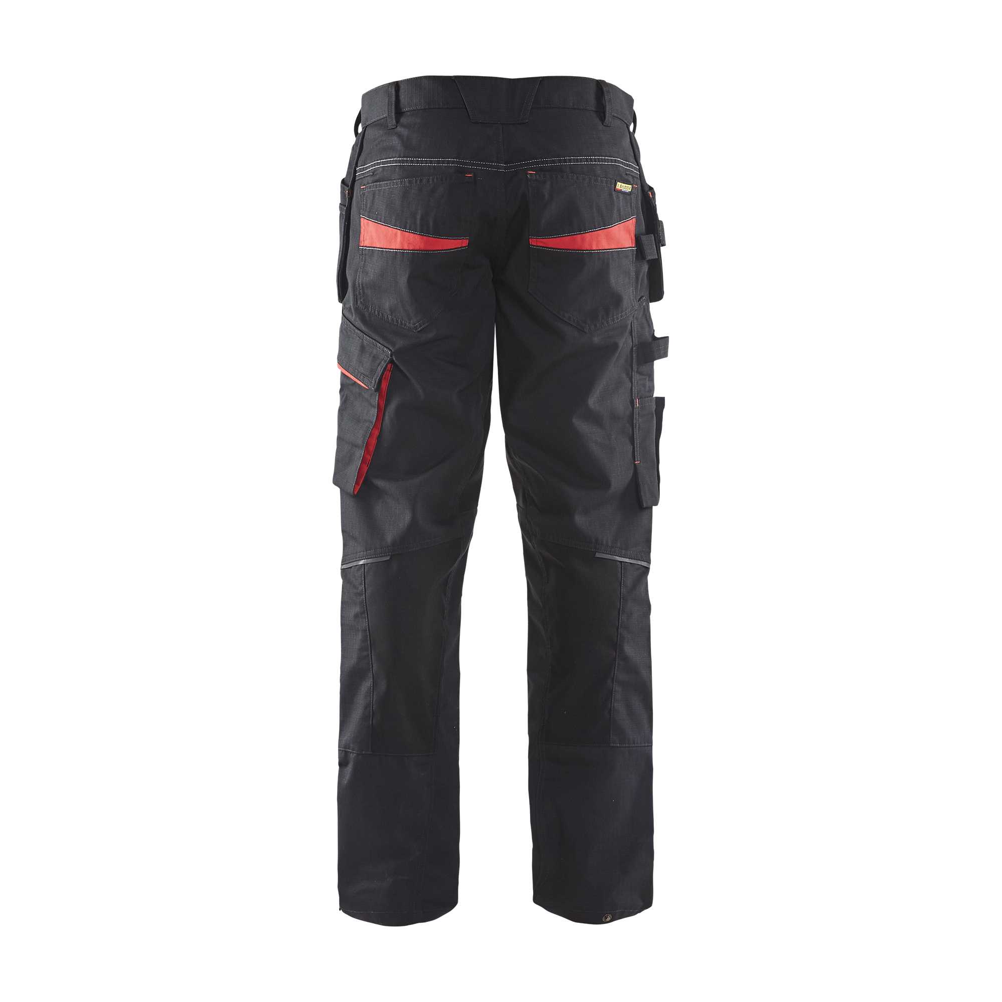 BLAKLADER 14961330 | Service trousers with stretch and tool pockets Work Trousers Men - Ripstop Fabric