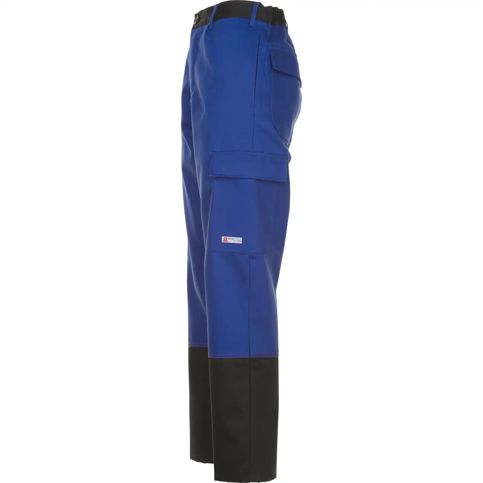 Planam Weld Shield Bundhose kornblumenblau/schwarz 102 kornblumenblau/schwarz - Produktbild ohne Model