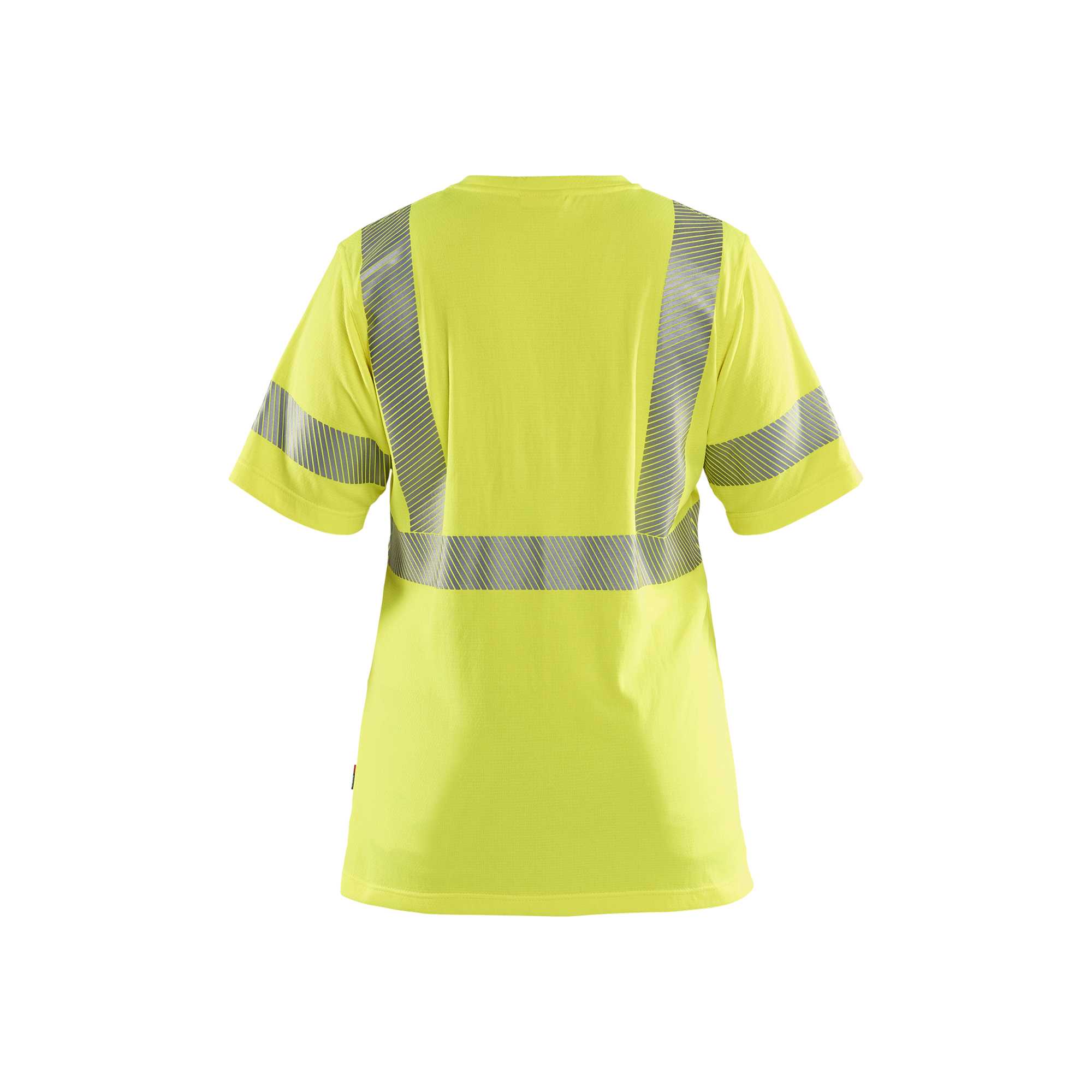 BLAKLADER 35022537 Women's Hi vis T shirt Hi Vis Reflective Short Sleeve Work T-Shirt WOMEN - 55% Polyester