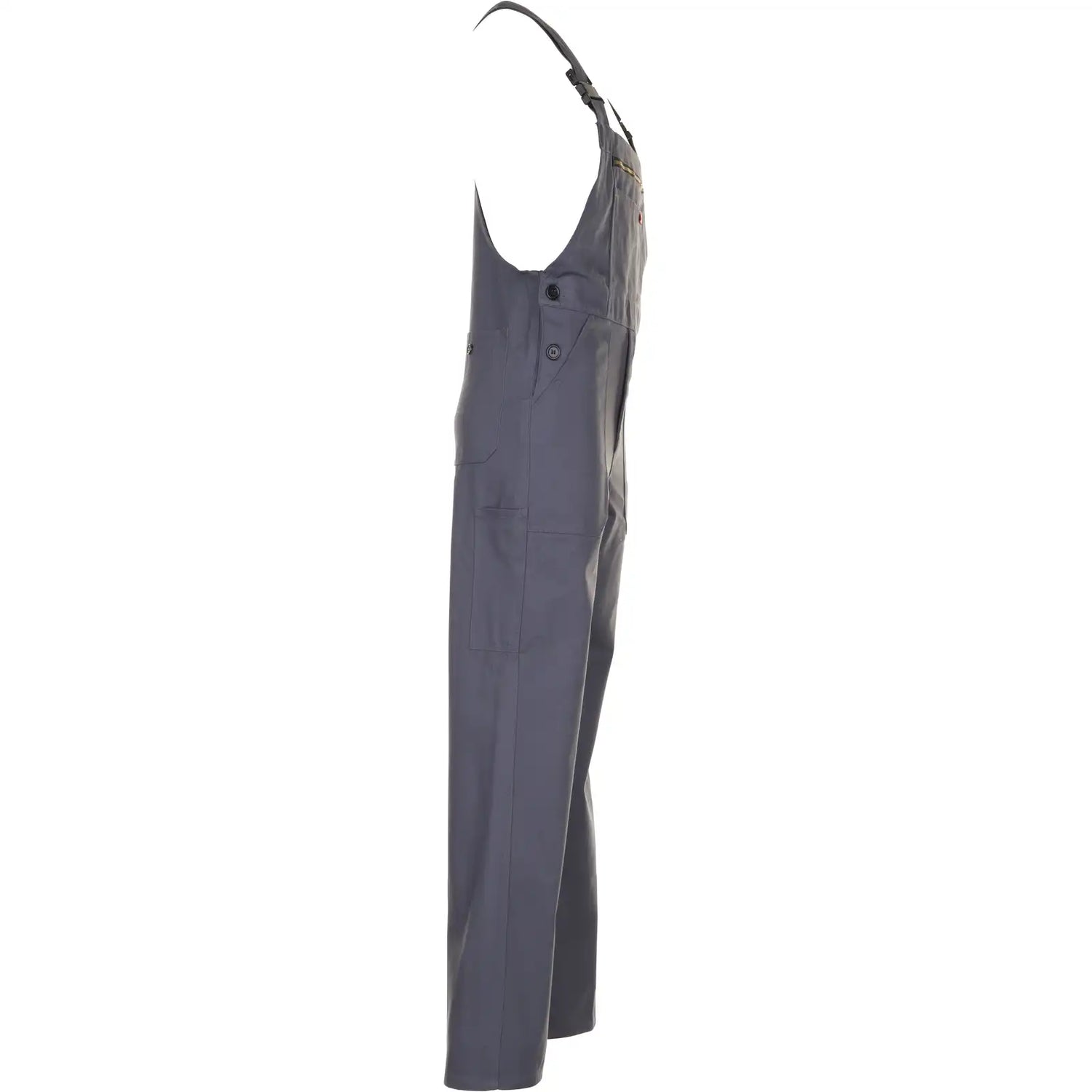 Planam BW 290 Latzhose grau 102 grau - Produktbild ohne Model