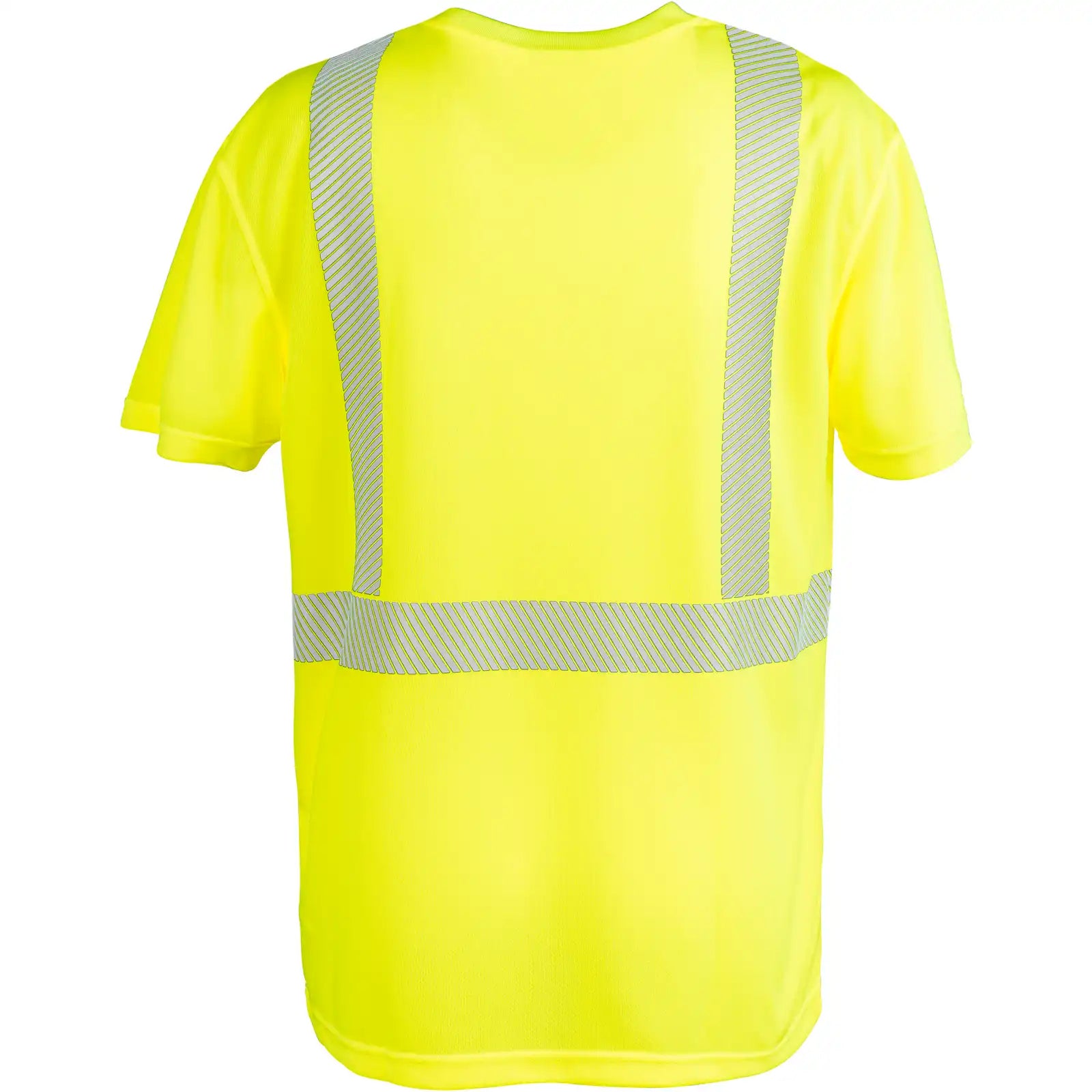 Planam Norit Warnschutz T-Shirt kurzarm gelb  XS gelb - Produktbild ohne Model