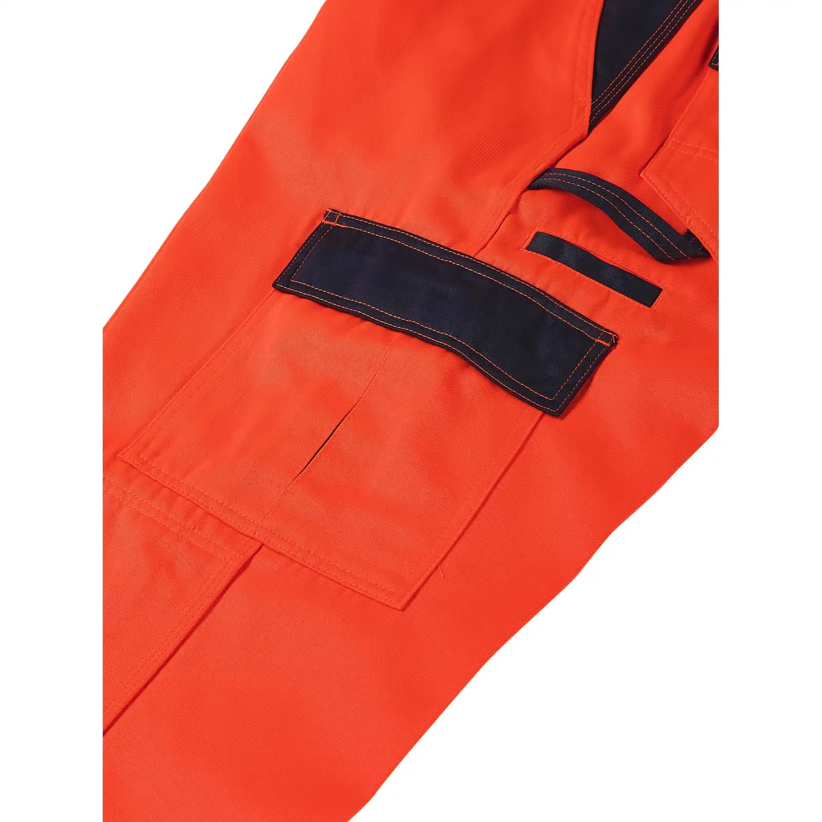 Planam Warnschutz Bundhose orange/grün 102 orange/grün - Extra Detailbild