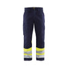 BLAKLADER 15641811 | Hi Vis trousers Hi Vis Reflective Work Trousers Men - twill fabric