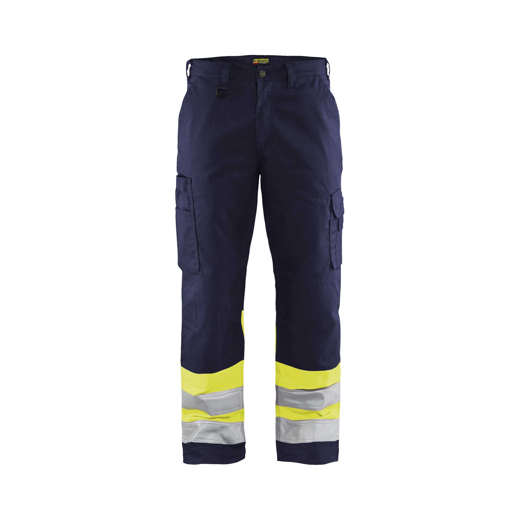BLAKLADER 15641811 | Hi Vis trousers Hi Vis Reflective Work Trousers Men - twill fabric