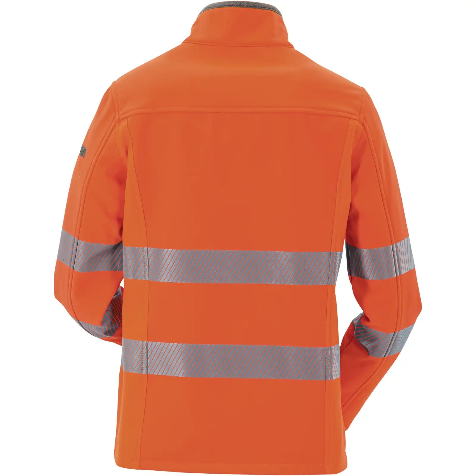 Planam Norit Warnschutz Damen Pure Softshelljacke orange  36 orange - Produktbild ohne Model
