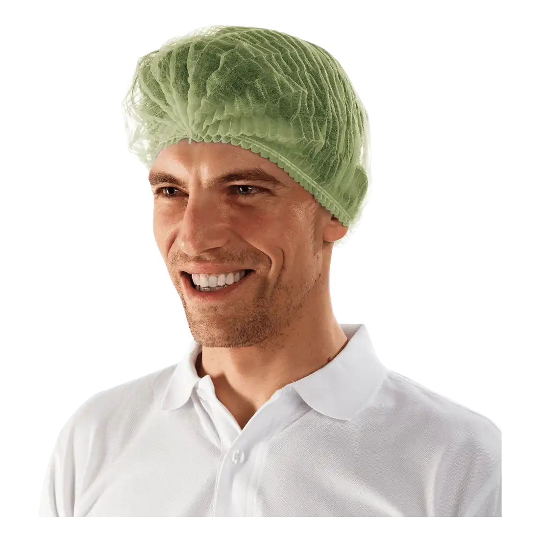 STRETCH CAP - Polypropylene - Pleated Unisex Model - Pack of 1000 Pieces