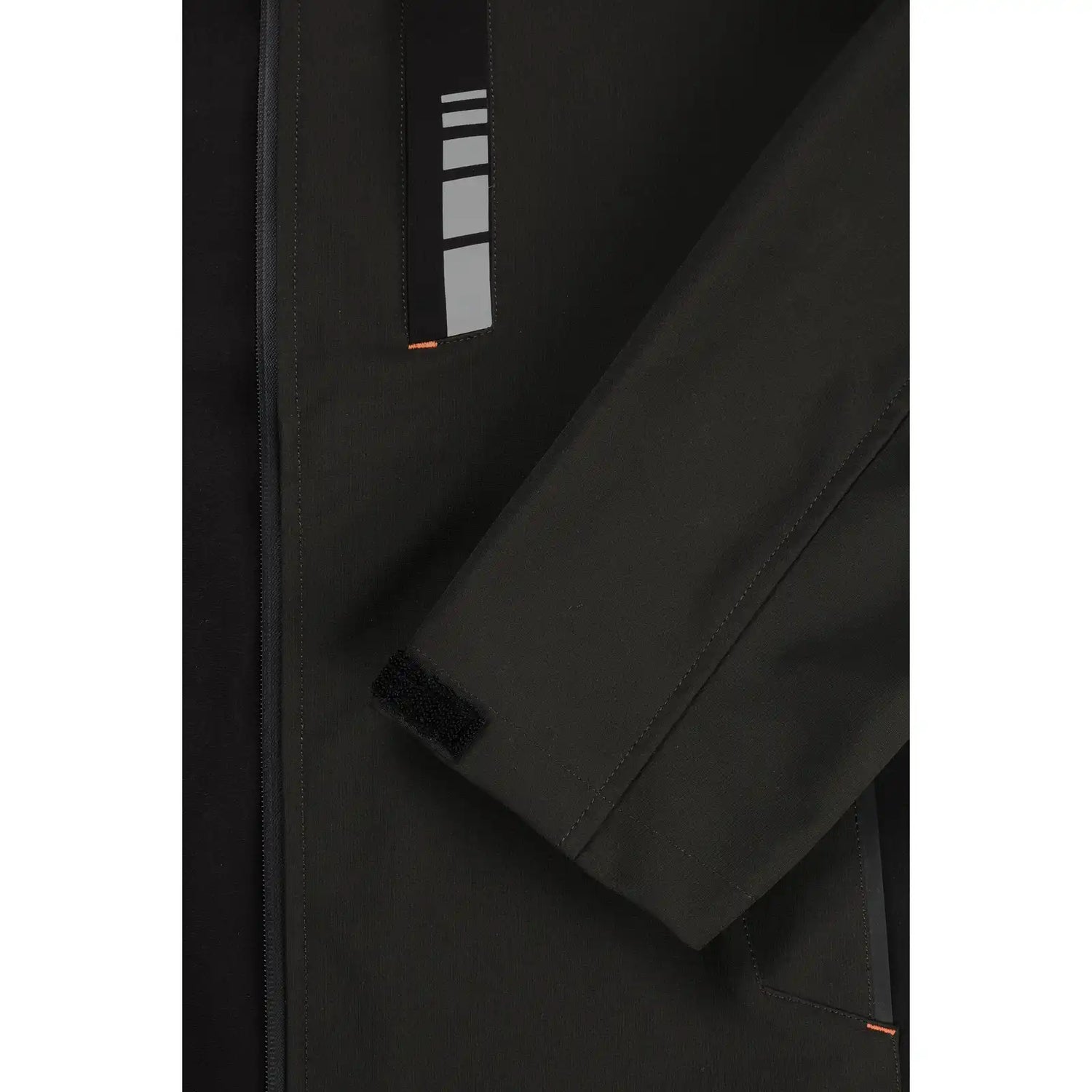 Planam Moto Softshelljacke oliv/schwarz S oilv/schwarz - Extra Detailbild