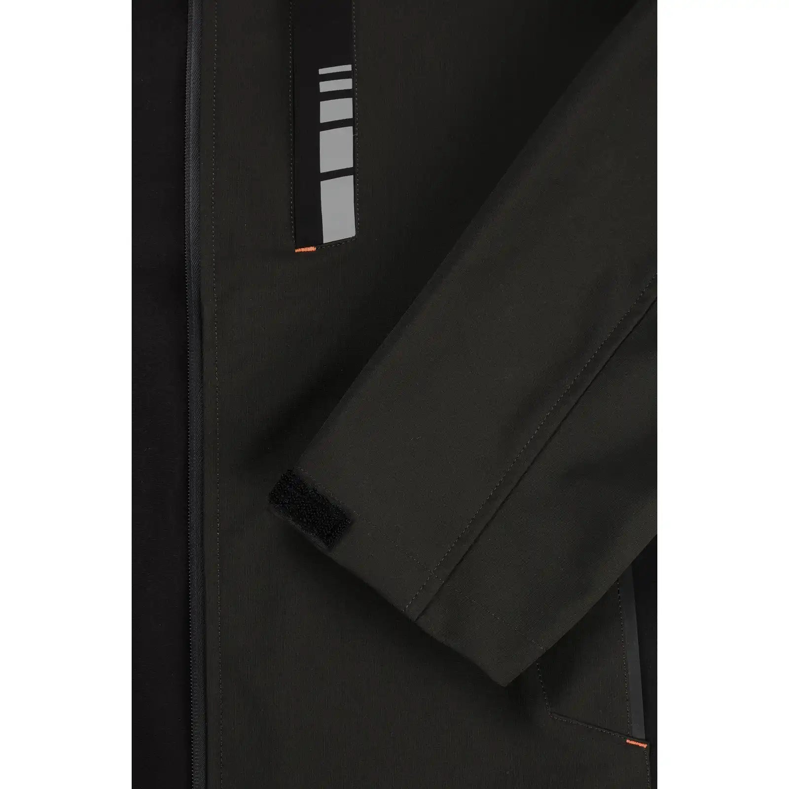 Planam Moto Softshelljacke grau/schwarz S grau/schwarz - Extra Detailbild