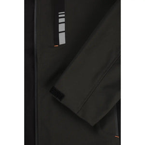 Planam Moto Softshelljacke grau/schwarz S grau/schwarz - Extra Detailbild