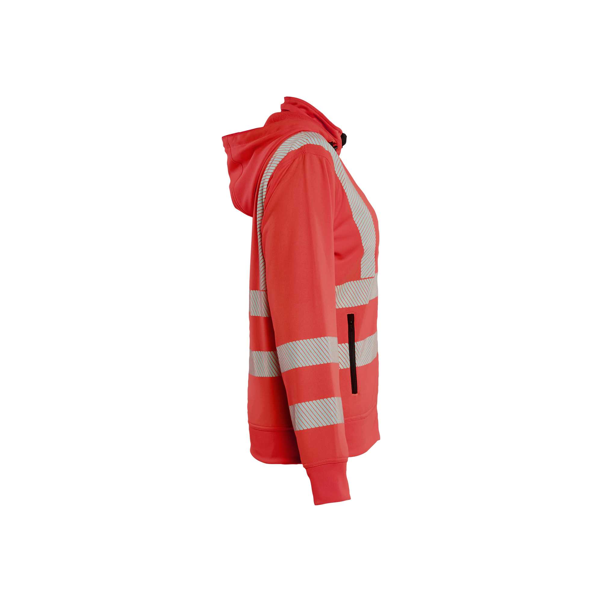BLAKLADER 35742538 Hi Vis Reflective Hoodie Work Sweatshirt WOMEN - Detachable Hood