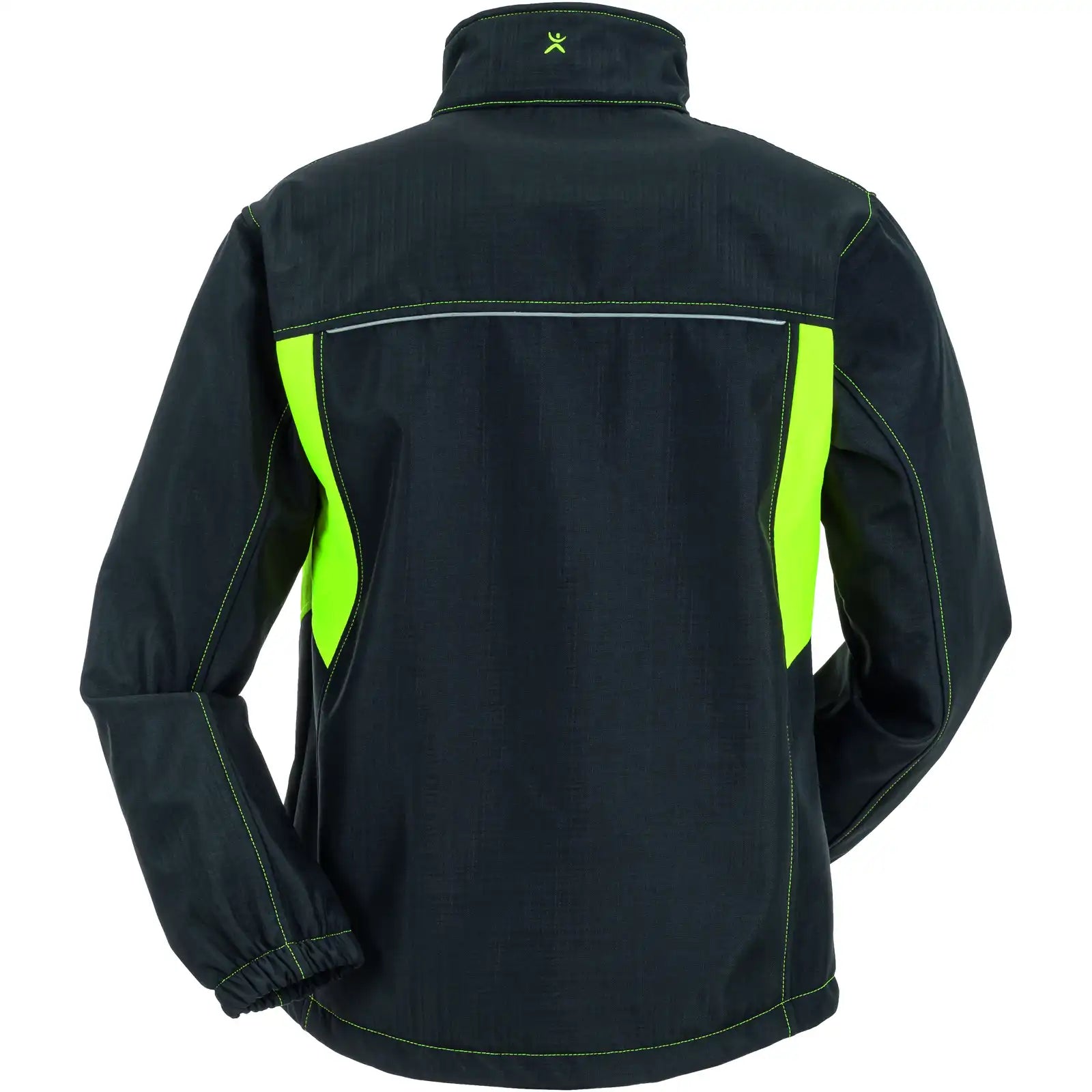 Planam Basalt Neon Softshelljacke anthrazit/gelb L anthrazit/gelb - Produktbild ohne Model