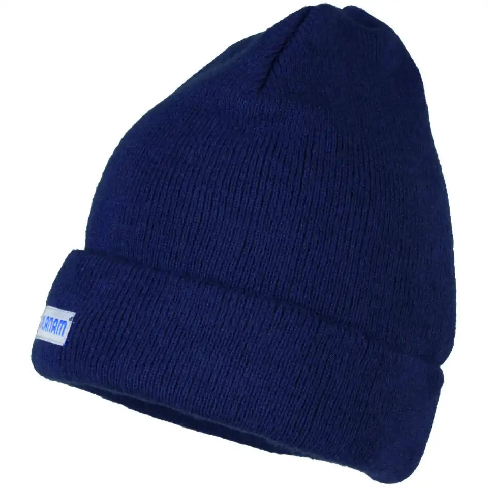 Planam Zubehör Strickmütze mit Umschlag marine Universalgröße marine - Produktbild ohne Model